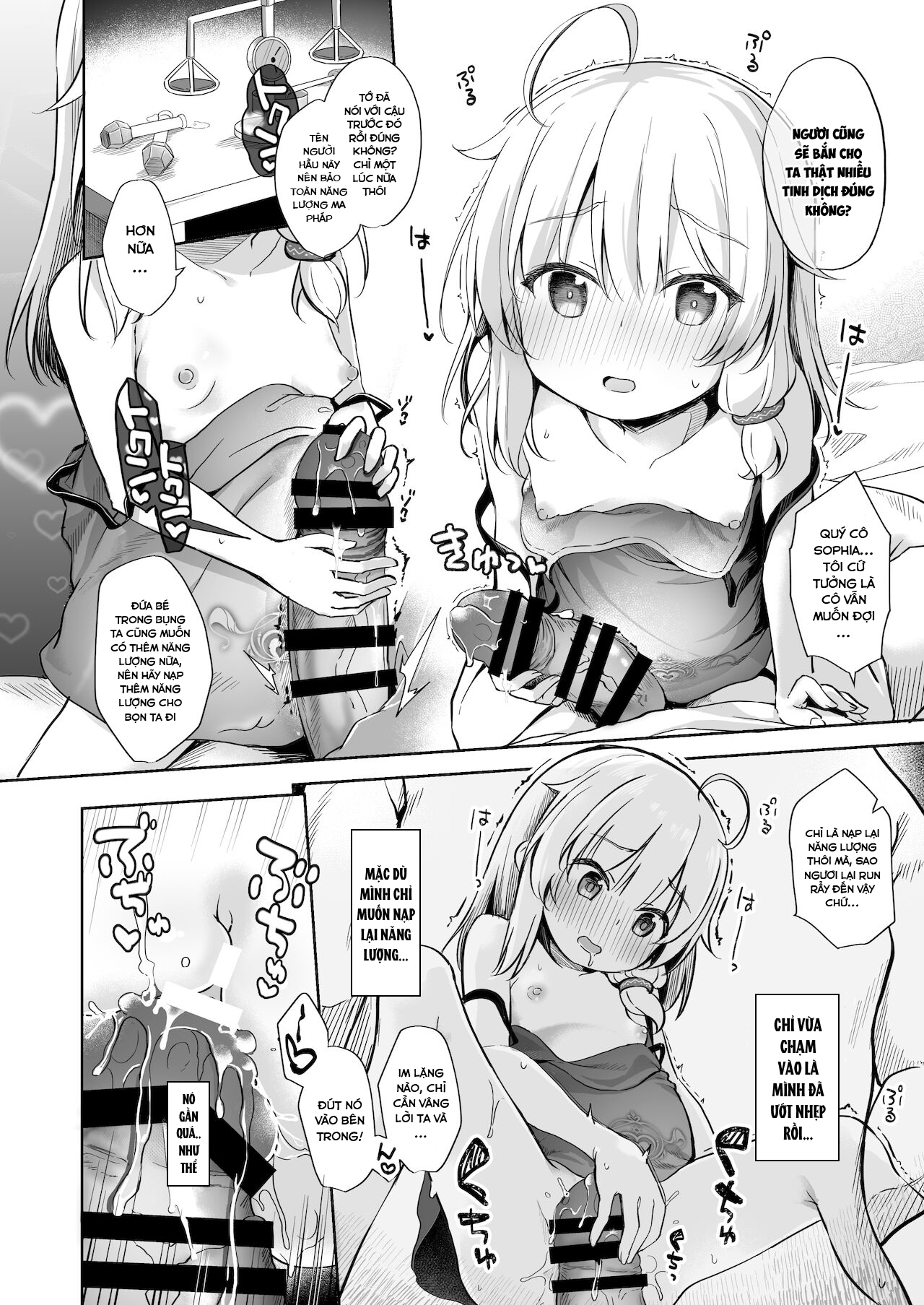 Đọc truyện hentai Spun Around by the Sweet Witch - Oneshot.