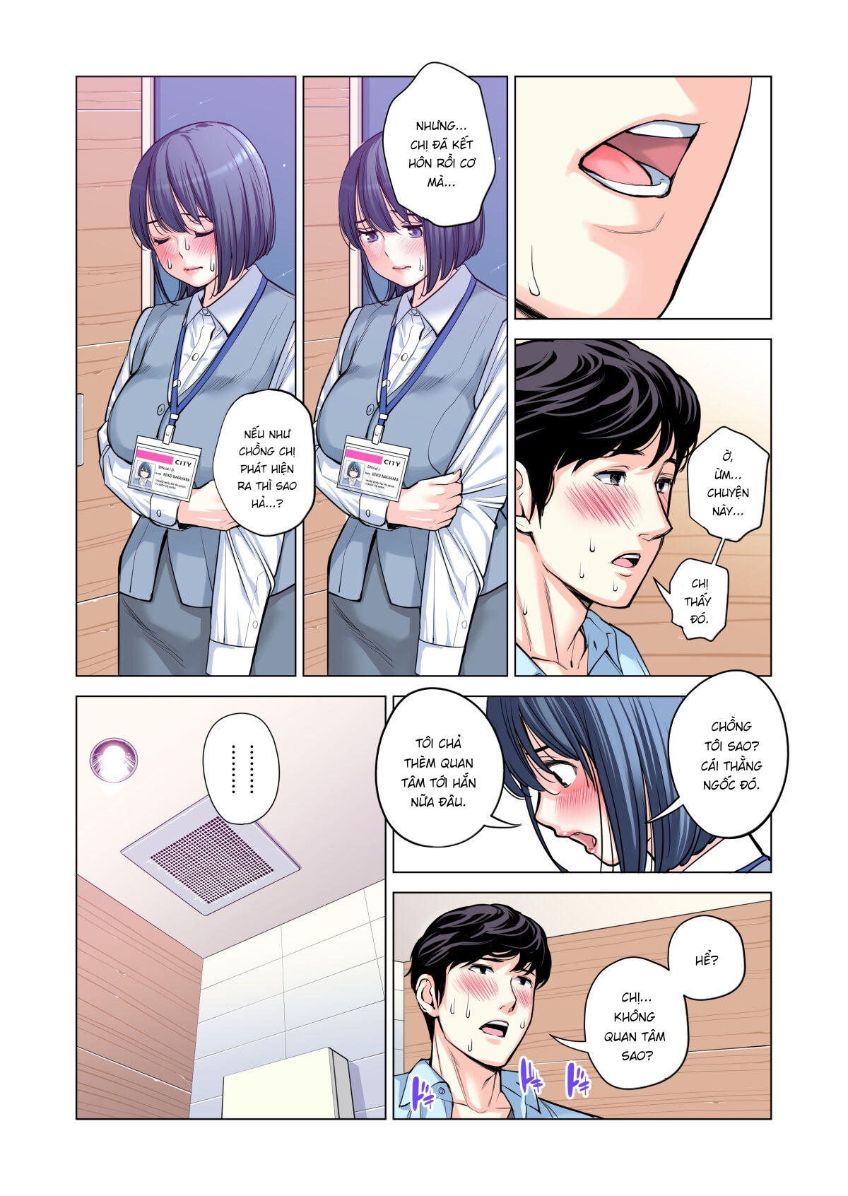 Đọc truyện hentai Những cô trợ lý đã có chồng - Chap 4 full màu