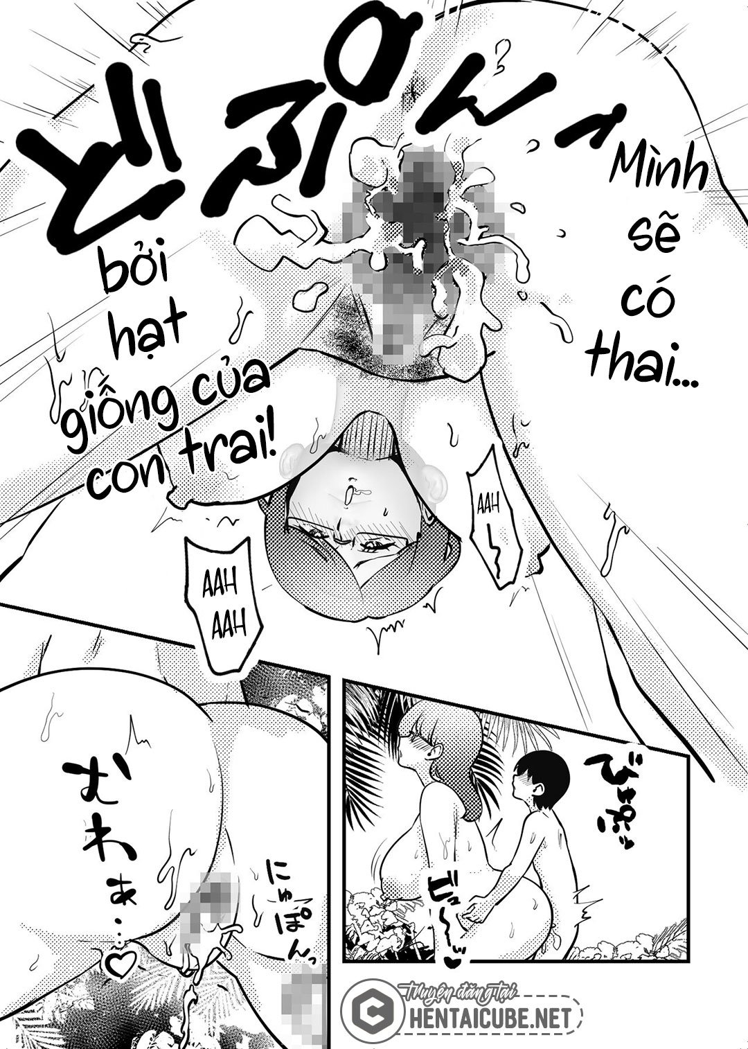 Đọc truyện hentai Mẹ và con trai dạt vào hoang đảo - Oneshot