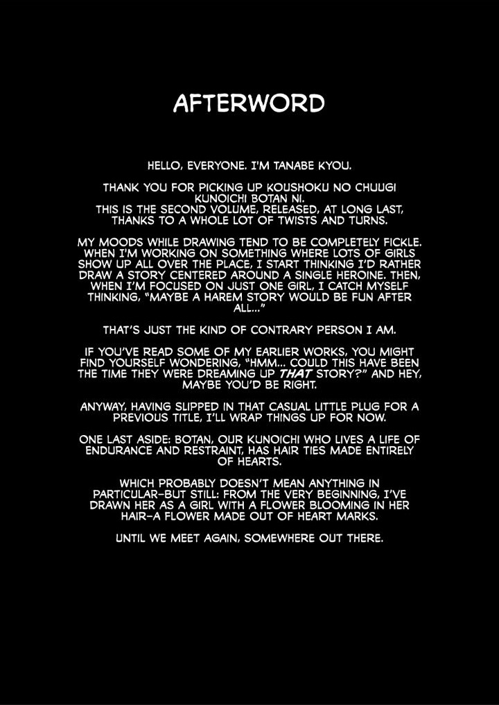 Đọc truyện hentai Koushoku no Chuugi Kunoichi Botan Ni - Oneshot