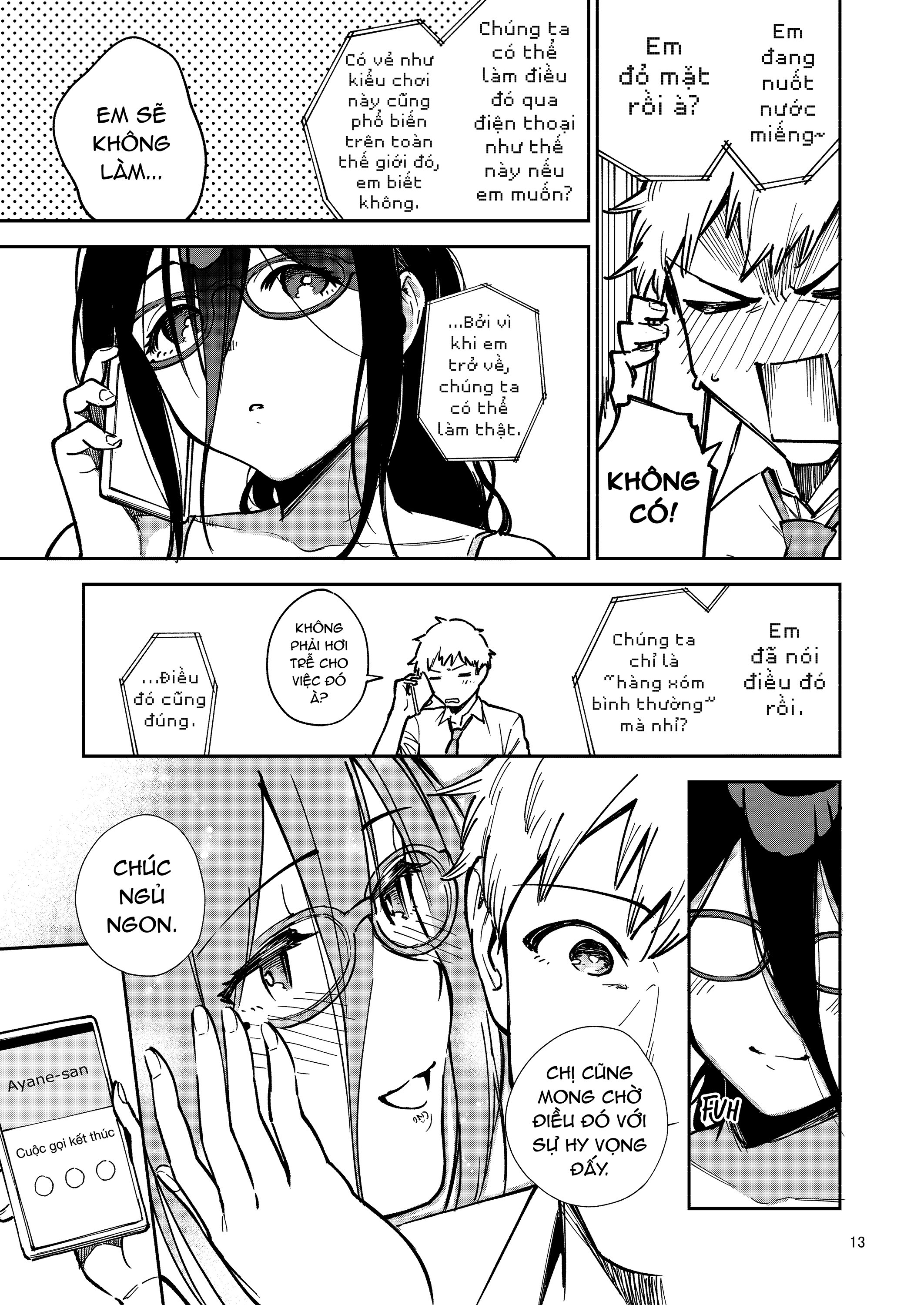 Đọc truyện hentai Tonari no Ayane-san Itazura Jidori to Oshioki Ecchi Hen - Oneshot