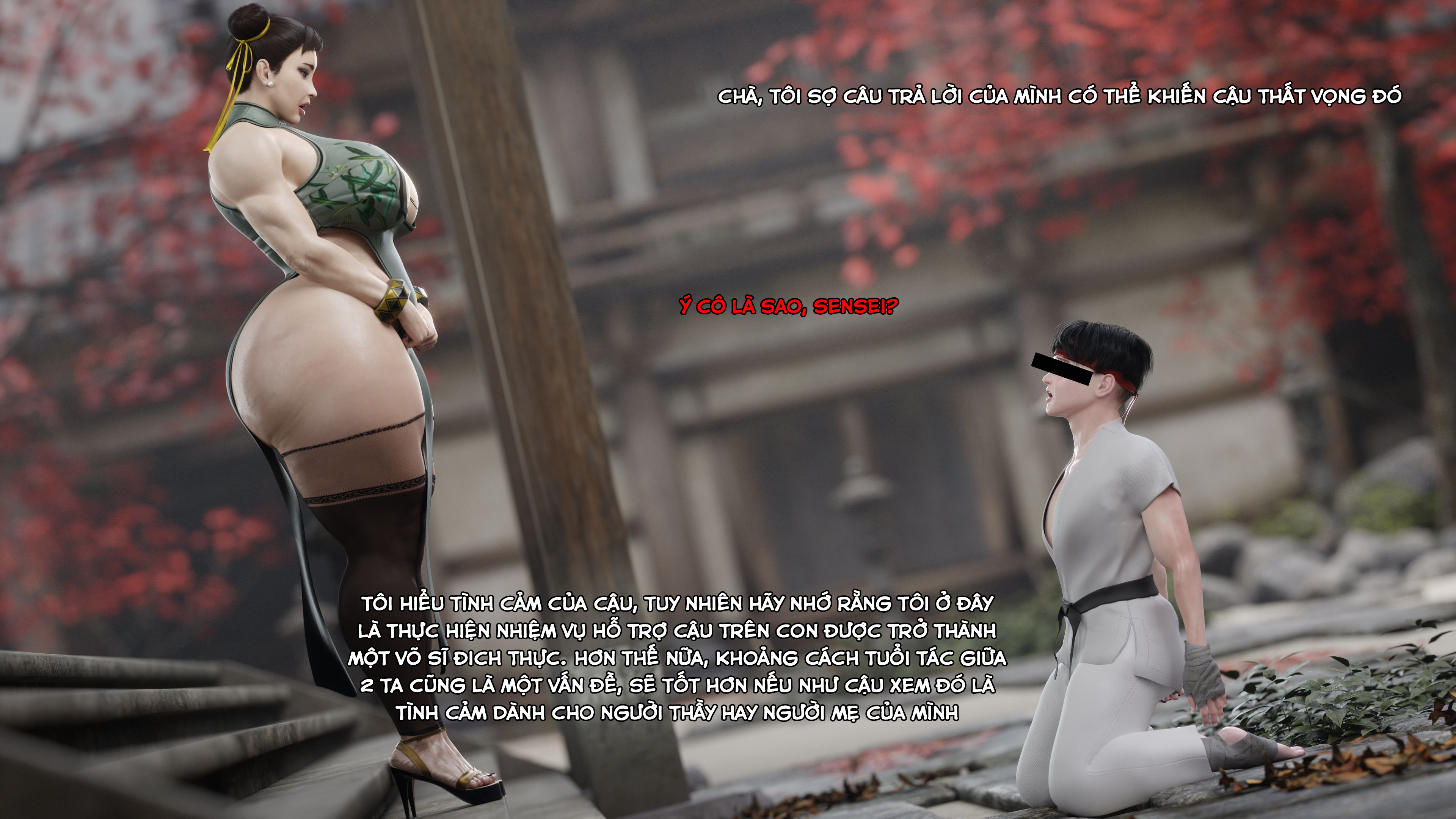 Đọc truyện hentai Học sinh yêu thích của Chun-Li (Chiến binh đường phố) - Oneshot