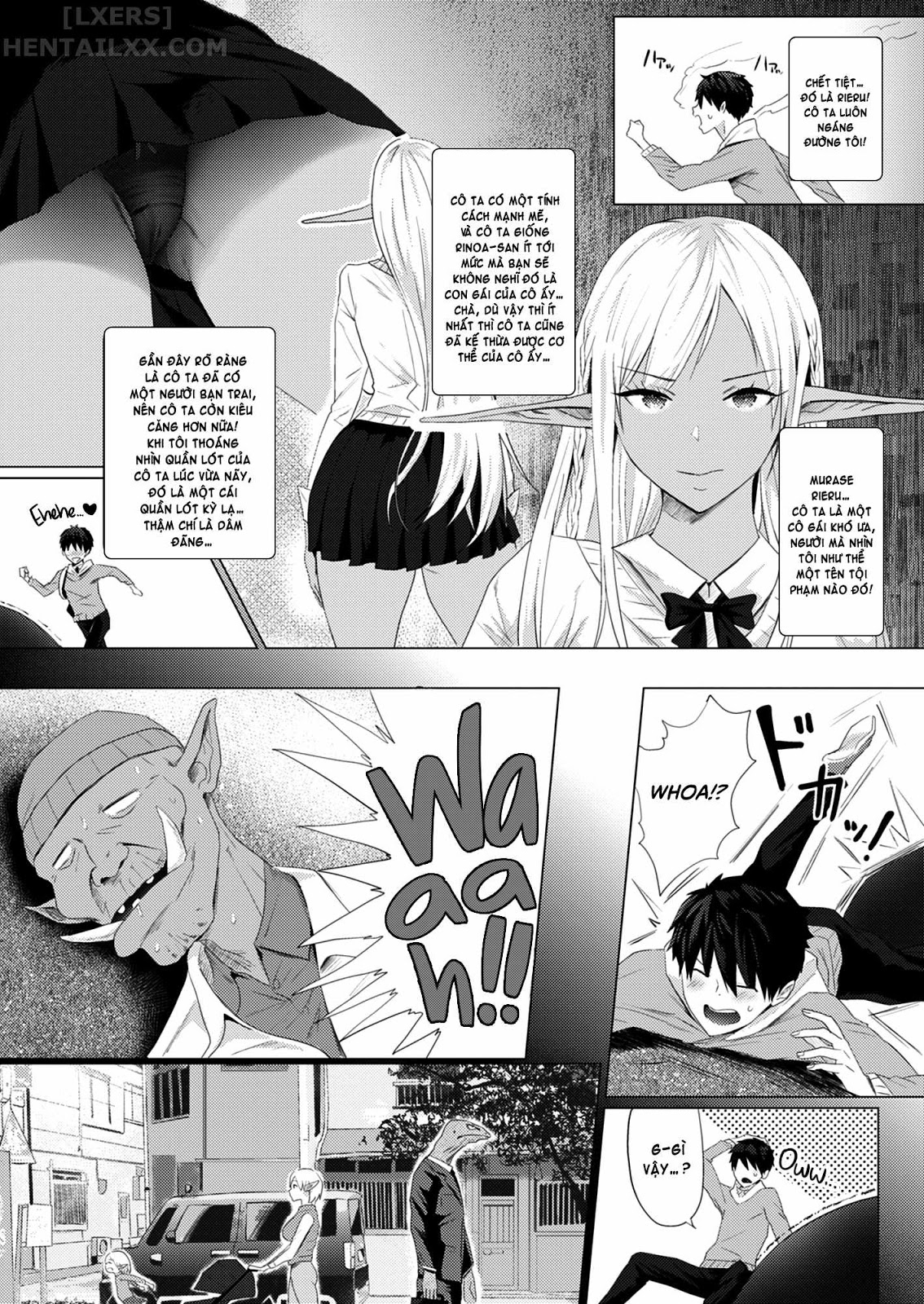 Đọc truyện hentai Orc Chinpo O Te Ni Ireta! Elf Oyako O Ore Senyou Nama Onaho Ni Shitatta ... - Oneshot