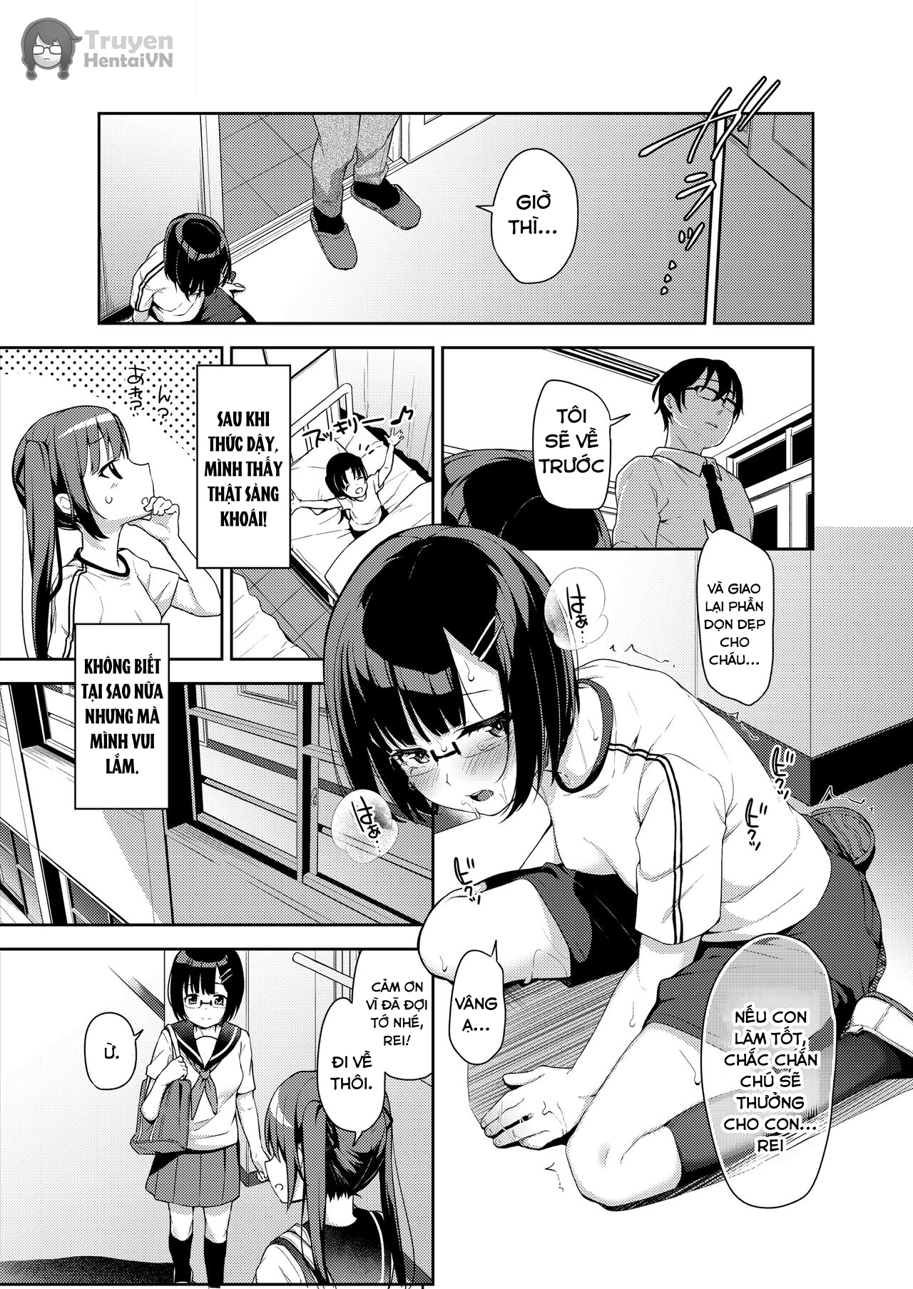 Đọc truyện hentai Aiko và tình yêu của người chú - chap 3