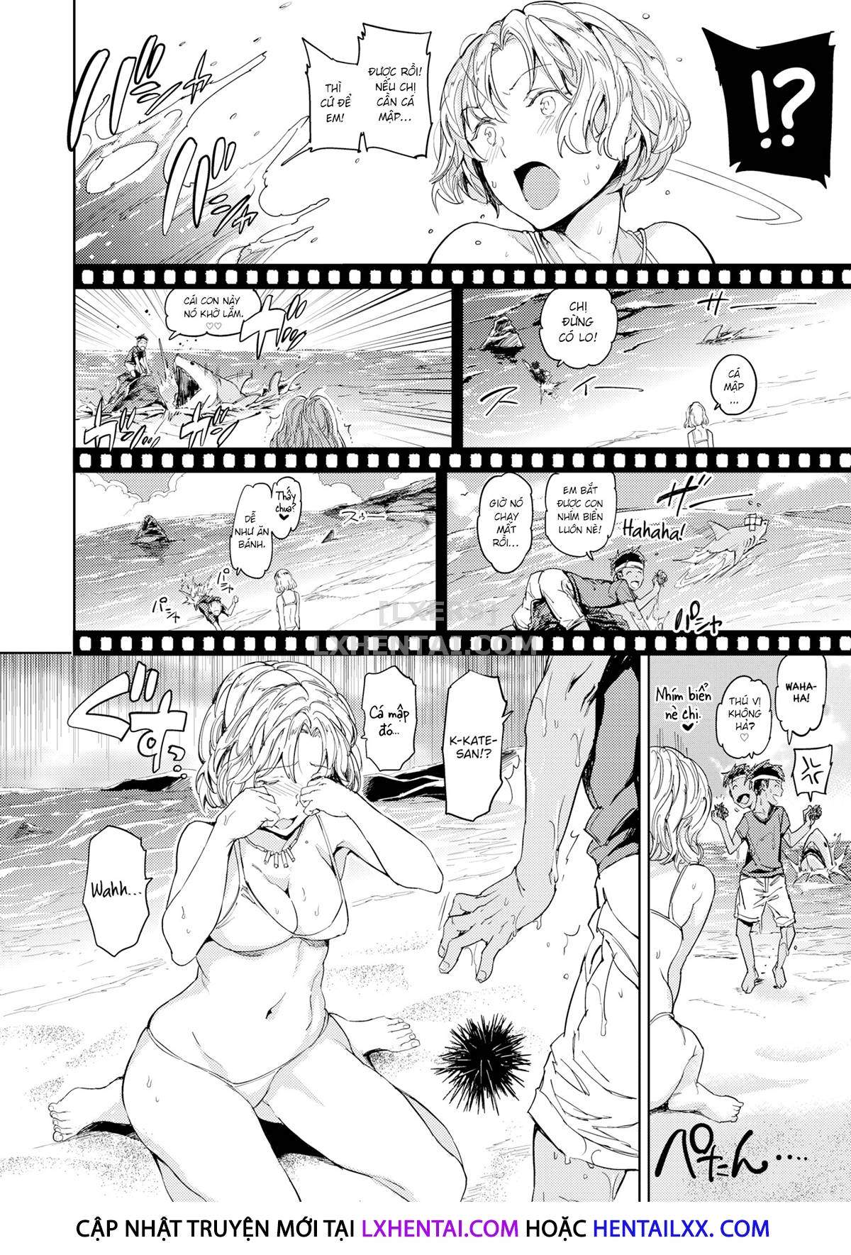 Đọc truyện hentai Mermaid Vacation - Oneshot