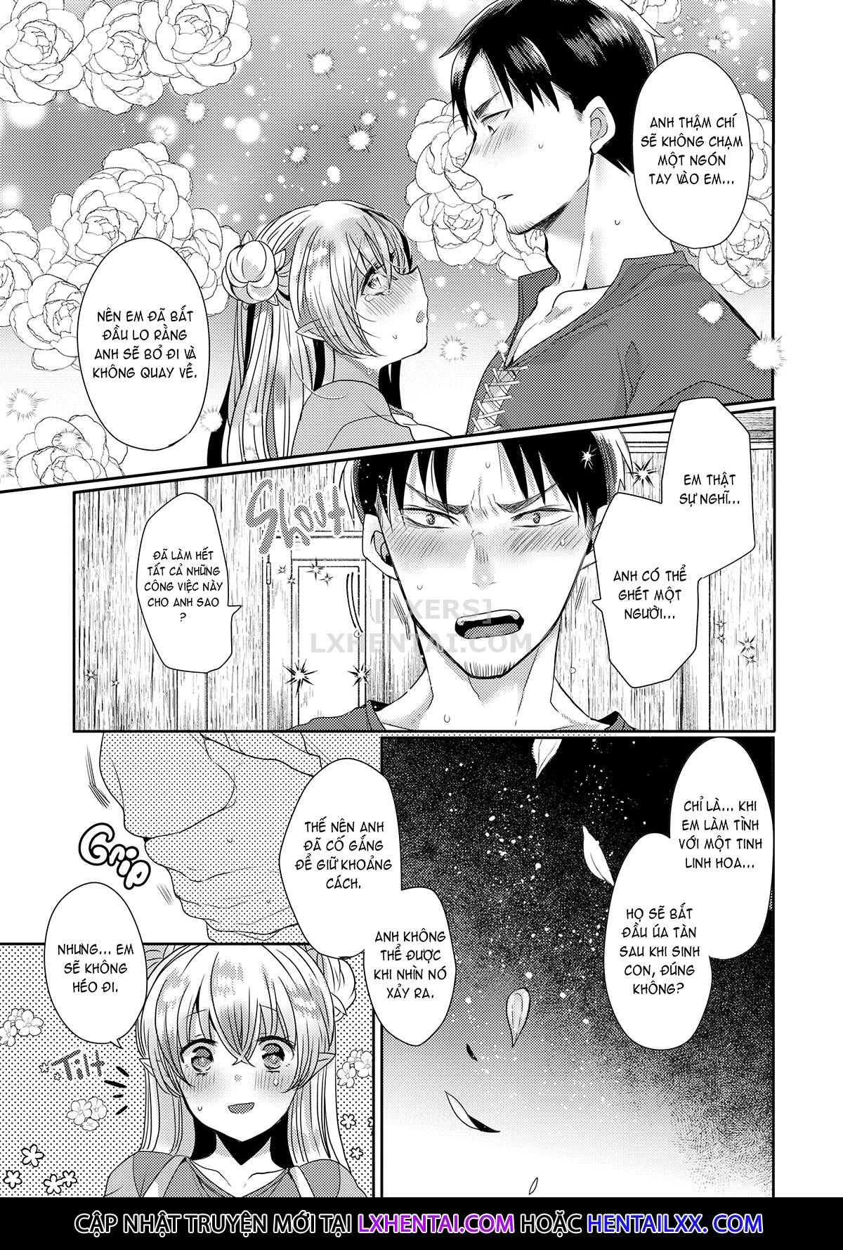 Đọc truyện hentai Monster Girls With a Need for Seed - Chap 9 - Damp with Love and Dew