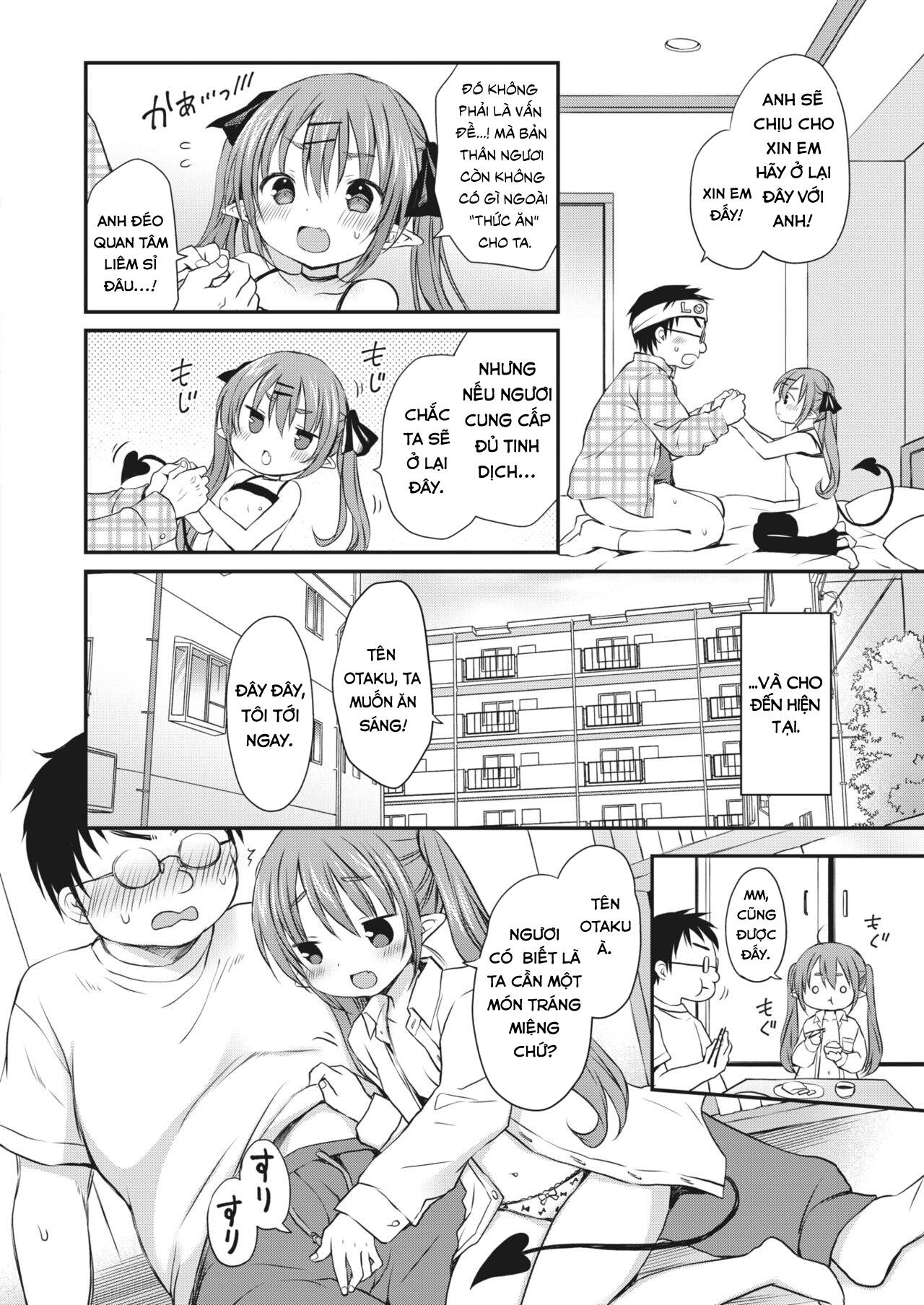 Đọc truyện hentai Bé Succubus đói tình - Oneshot Horni