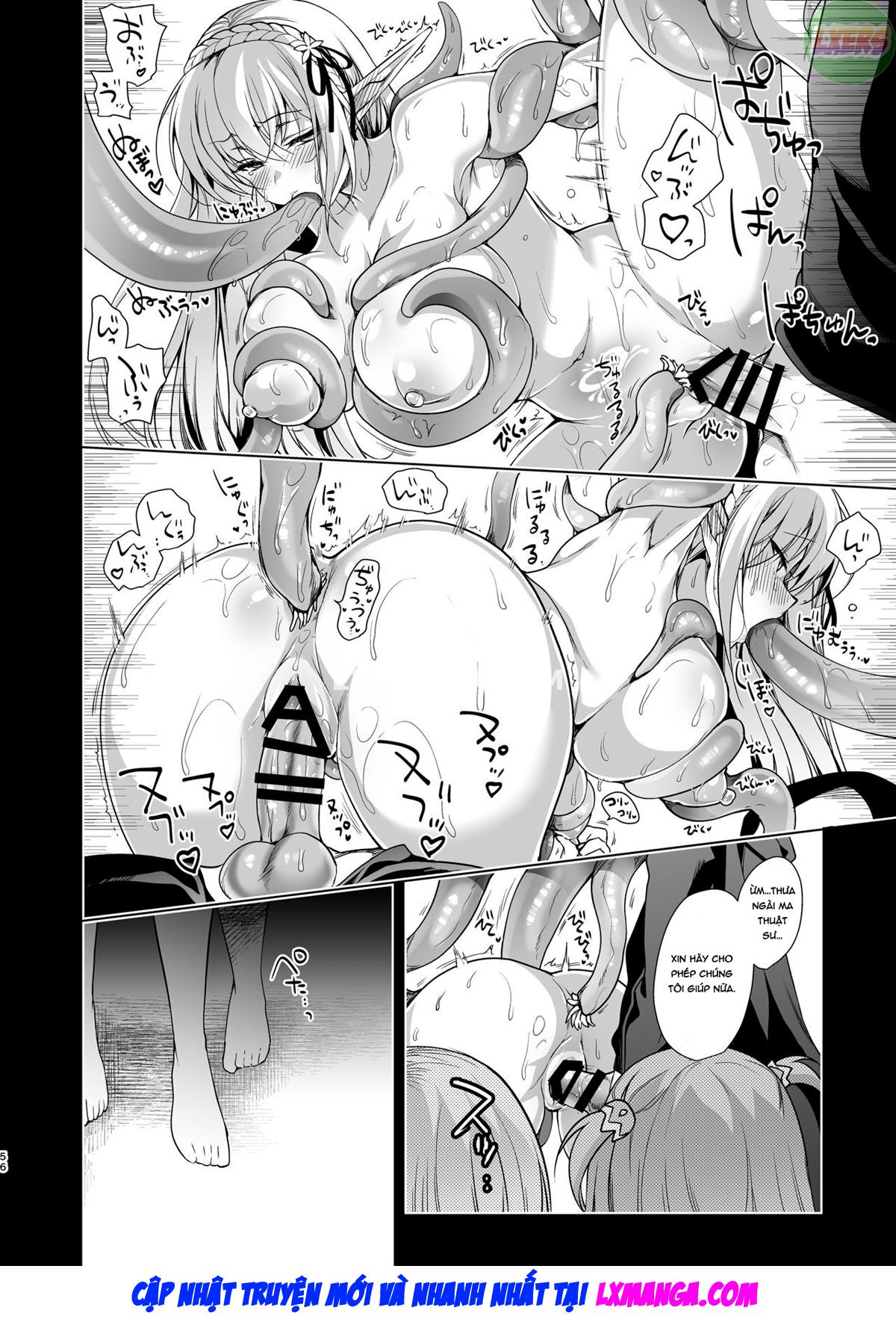 Đọc truyện hentai Elf ni Inmon o Tsukeru Hon - Chap 3 - LEVEL:3