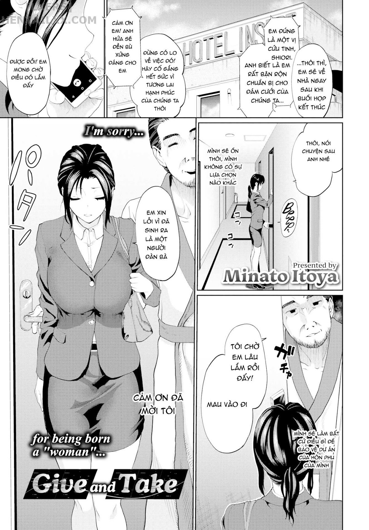 Đọc truyện hentai Give and Take - Oneshot