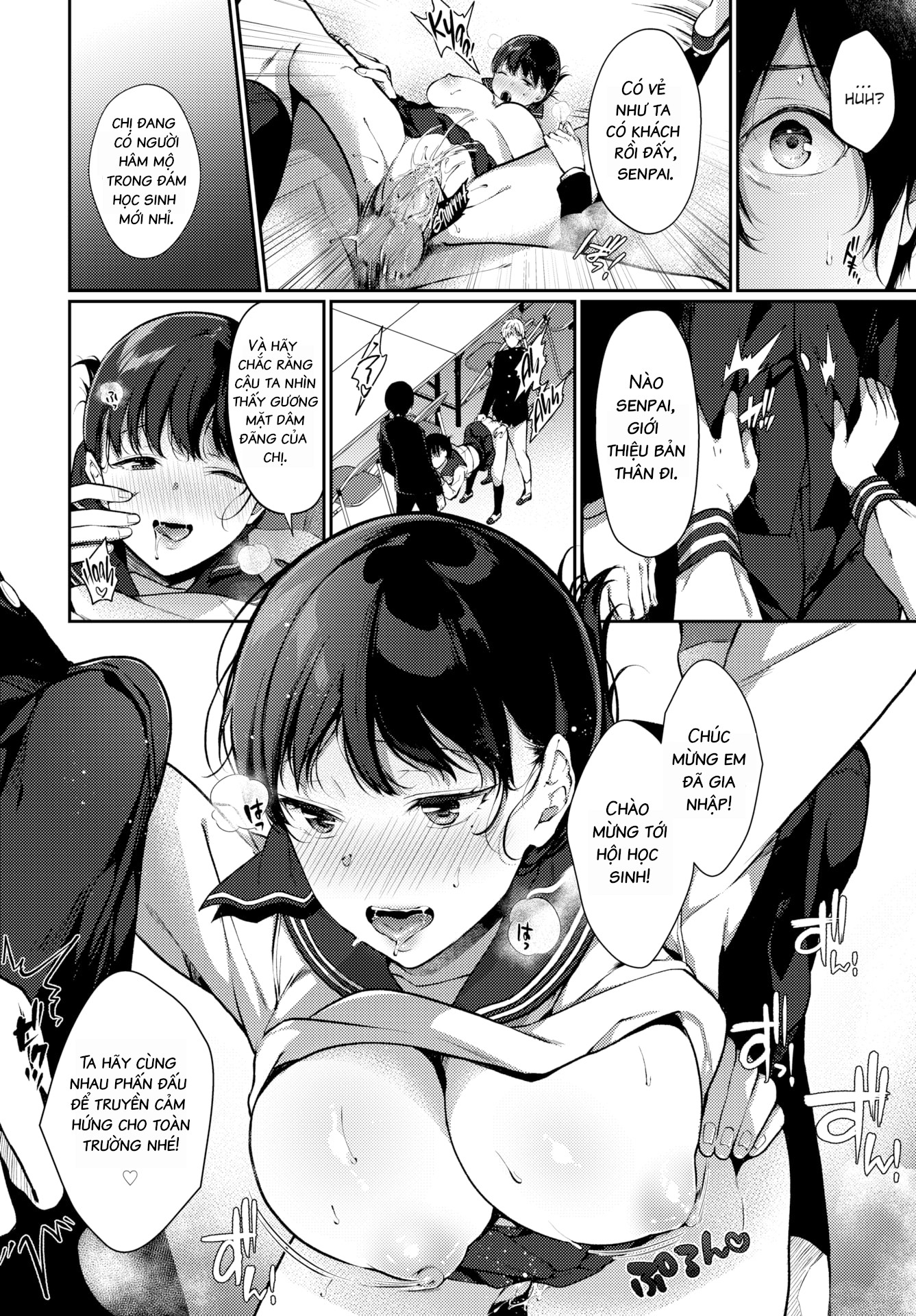 Đọc truyện hentai Henai Binetsu - Chap 3 - The Student Council Presidents Fantasy Trip!