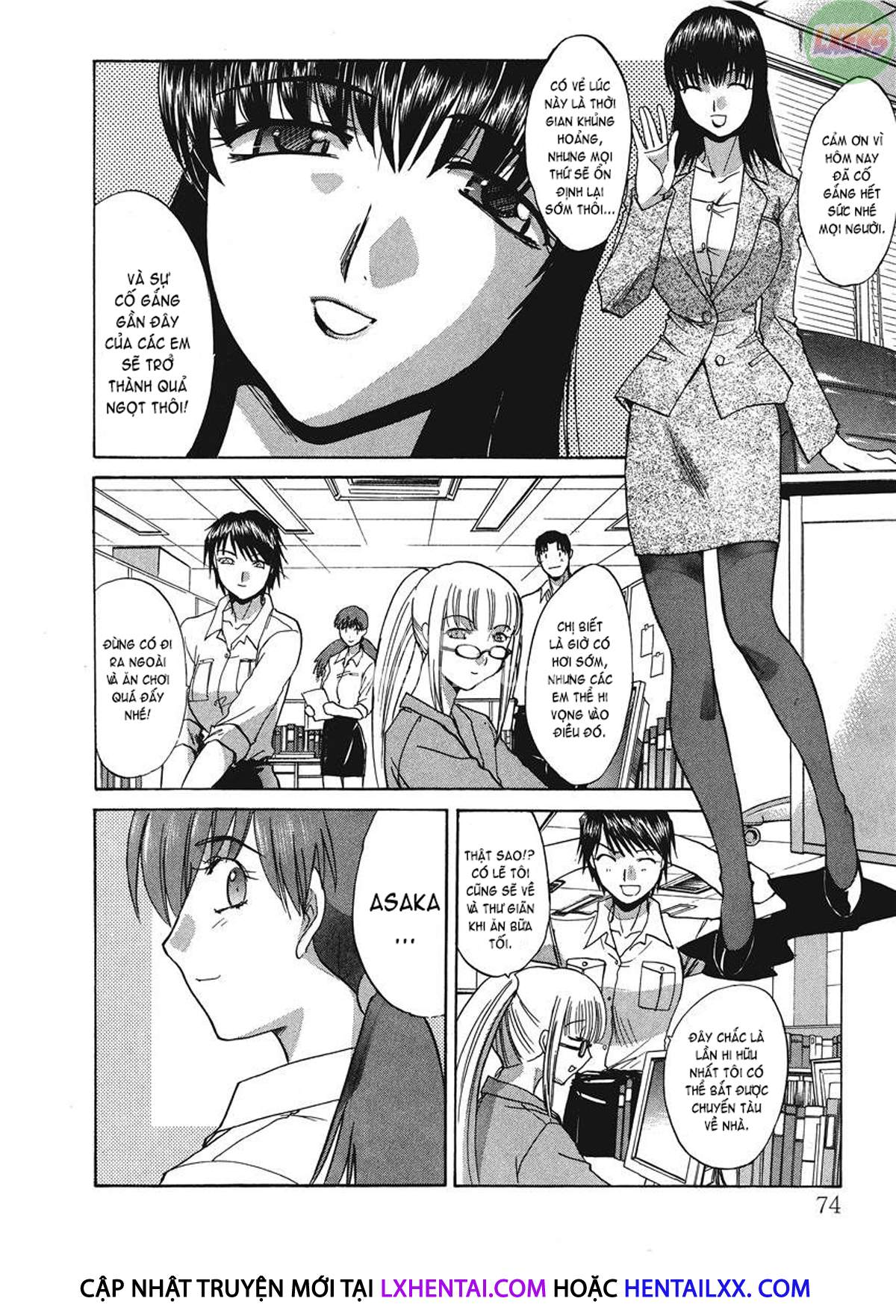 Đọc truyện hentai Hello Work - Chap 4