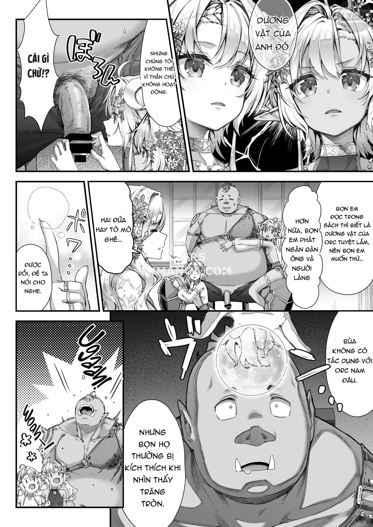 Đọc truyện hentai Midara na Elf-san wa Orc-kun ga Osuki - Chap 2 - [END]