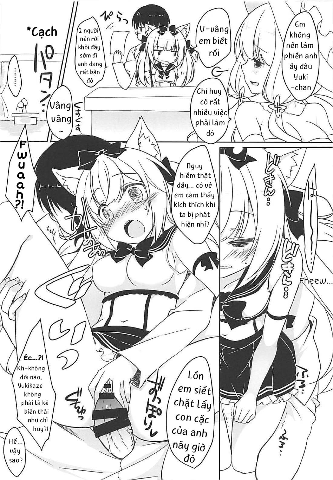 Đọc truyện hentai Yukikaze to Asobou (Azur Lane) - Oneshot