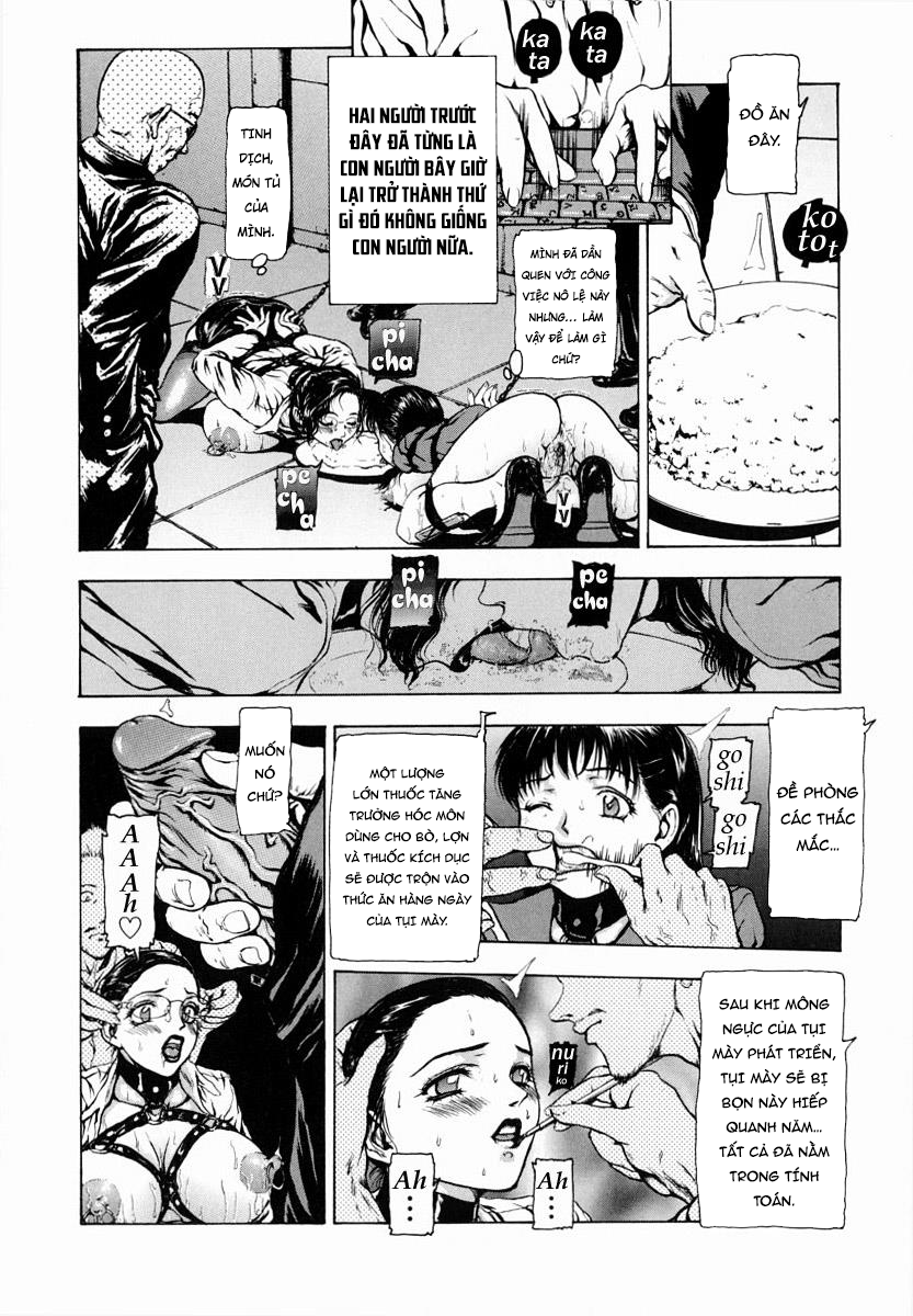 Đọc truyện hentai Sekai no Donzoko de Ai wo Sakebenai - Chap 2
