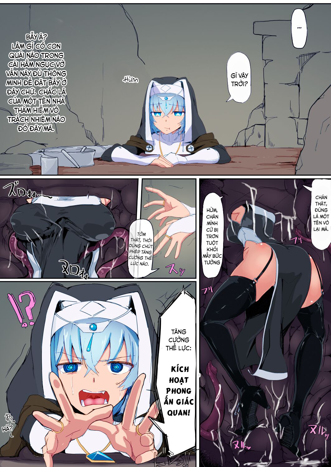 Đọc truyện hentai Đừng bao giờ coi thường quái trong hầm ngục! - Oneshot (Lên màu)