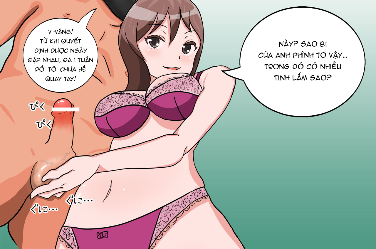 Đọc truyện hentai Hinano-san, Hajimete - Chap 2 + 3: End.
