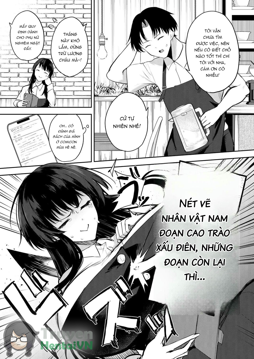 Đọc truyện hentai Would you like to be an erotic manga model? - Oneshot