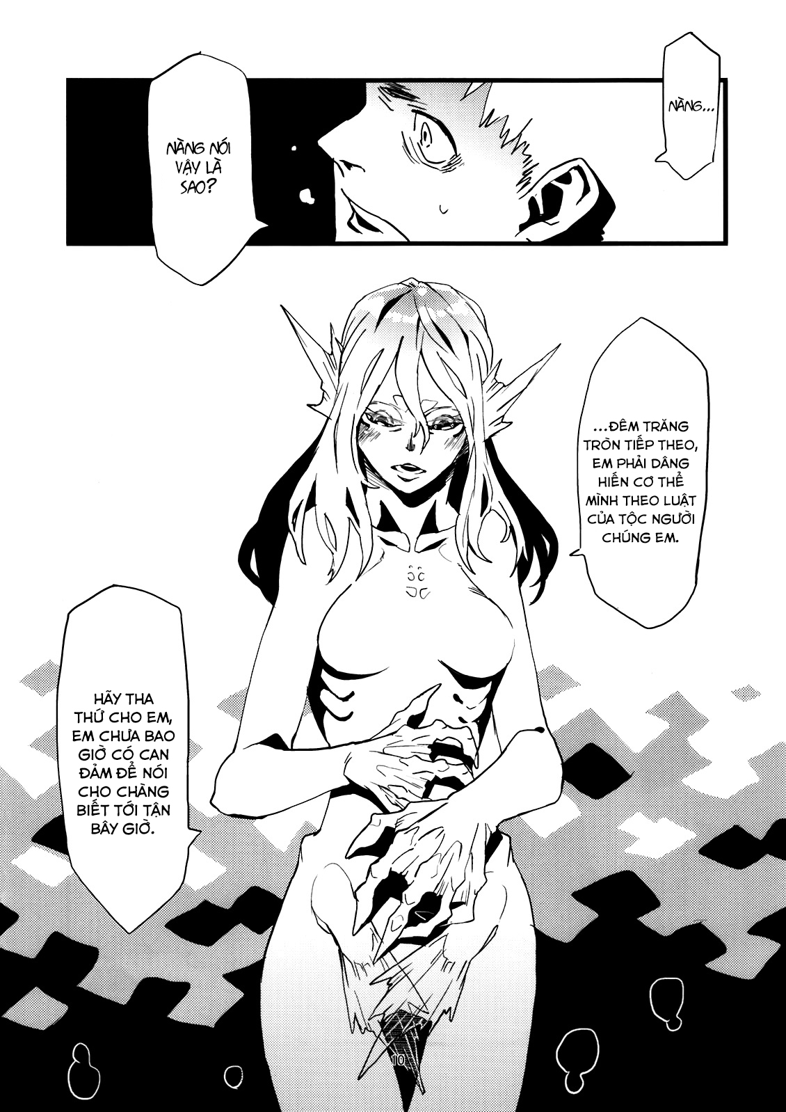 Đọc truyện hentai Kẻ làm điều ác phi nhân loại - Chap 4.0: Cá