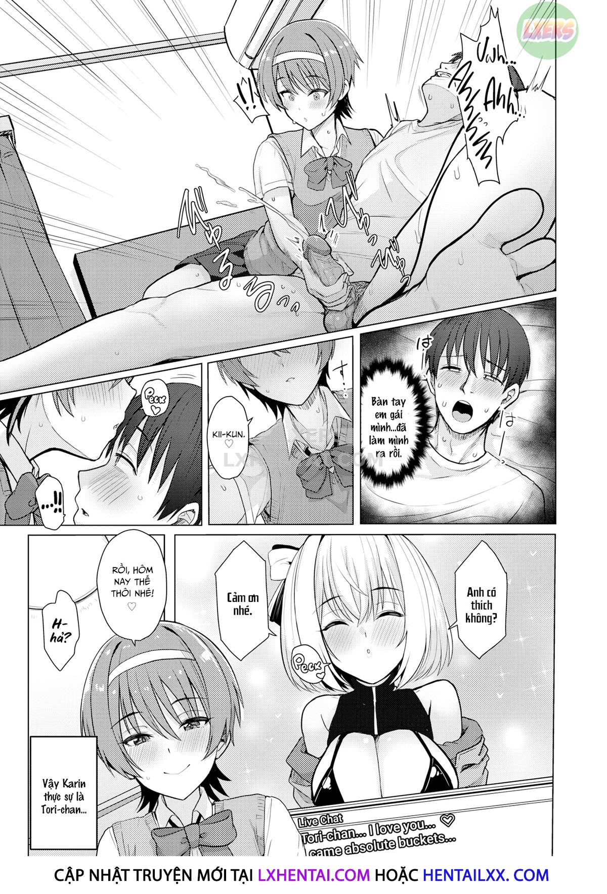 Đọc truyện hentai Hỗ trợ Fap trực tiếp - Oneshot