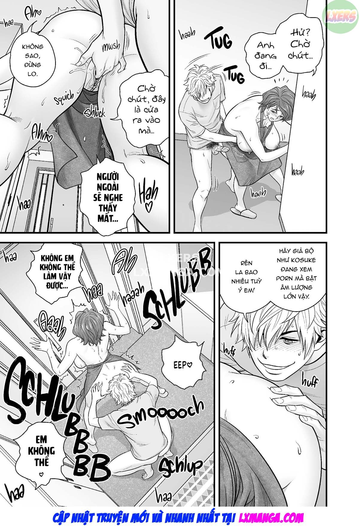 Đọc truyện hentai Vì mẹ tôi trở thành người yêu của bạn tôi - Chap 2