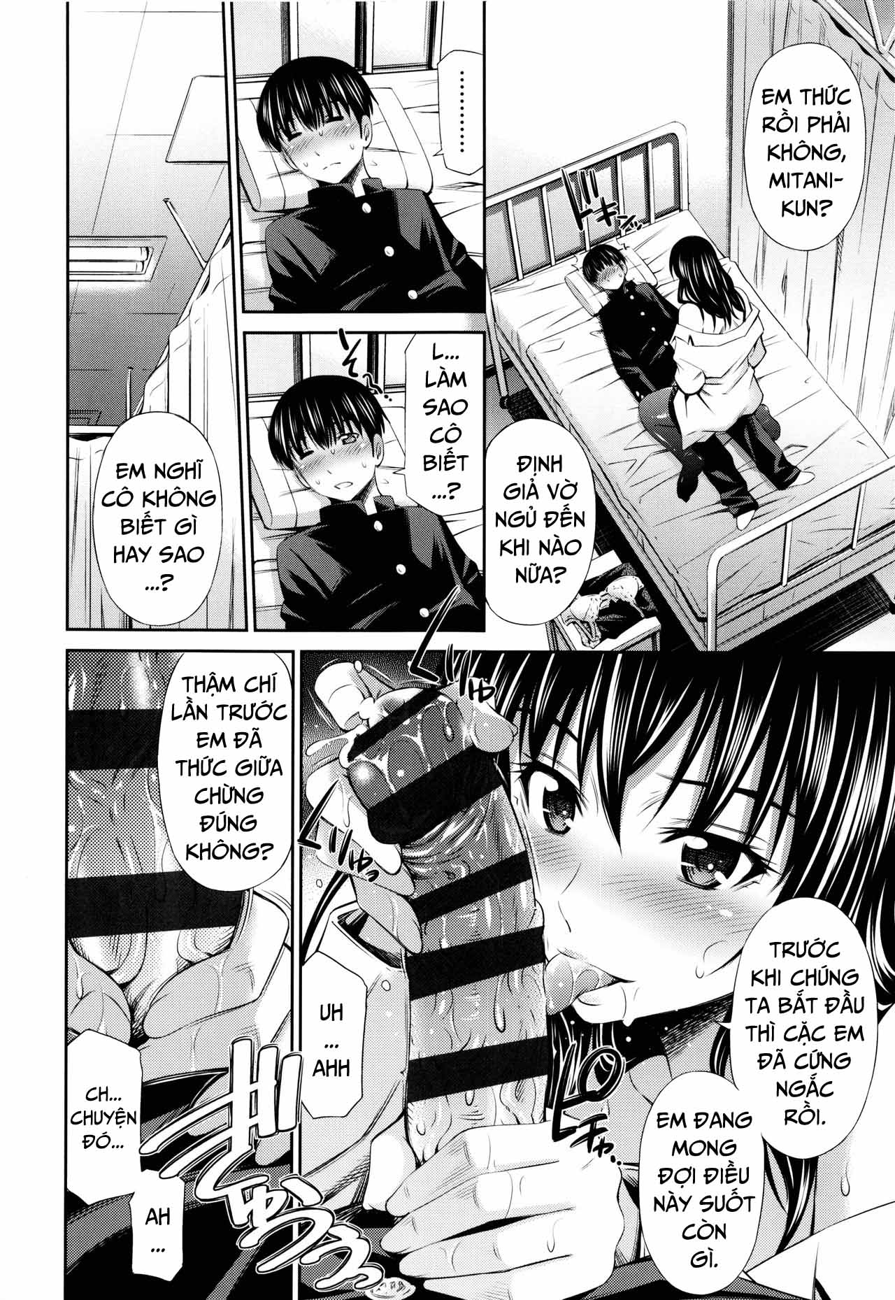 Đọc truyện hentai Hokenshitsu no Sagara Sensei - Chap 2