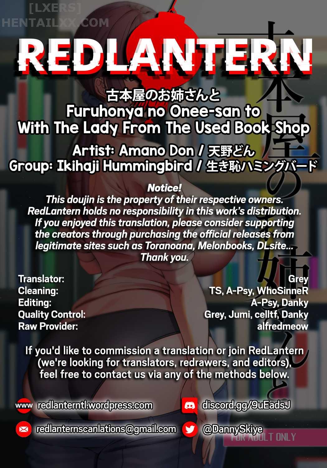 Đọc truyện hentai Furuhonya No Onee-San To - Oneshot