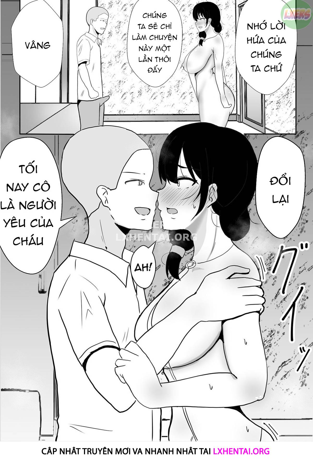 Đọc truyện hentai Người mẹ yêu quý của tôi, cô bạn gái ngốc nghếch của tôi - Chap 1