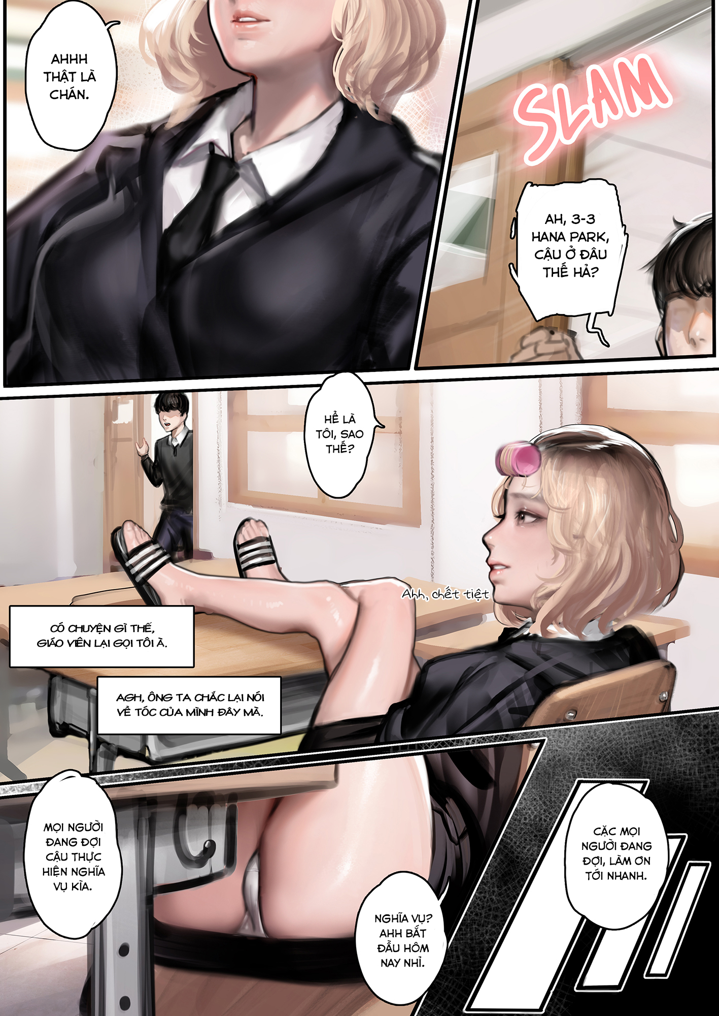 Đọc truyện hentai JK Cumdump Development 2 - Oneshot