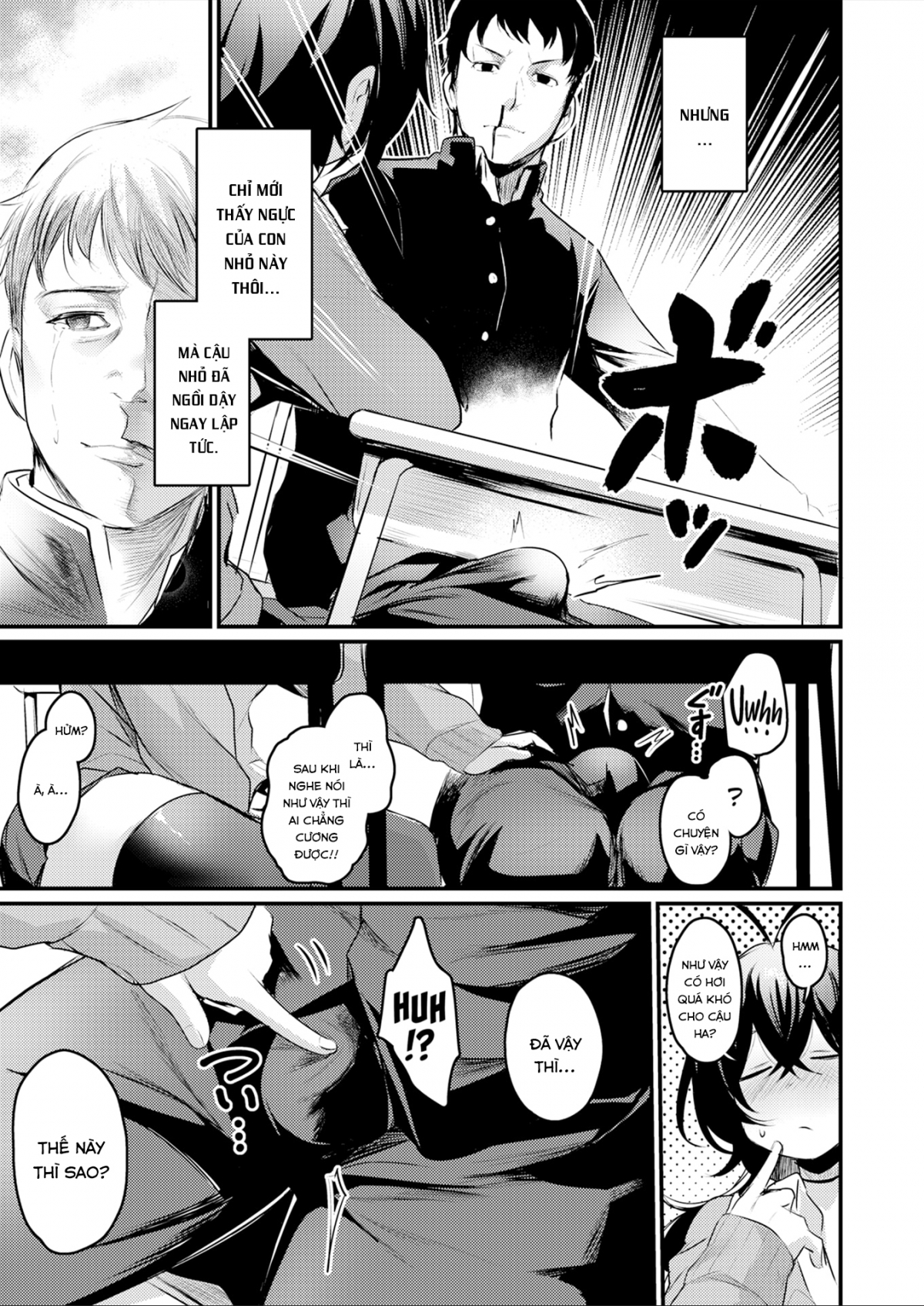 Đọc truyện hentai Con Biến Thái Ngồi Bàn Bên - Oneshot