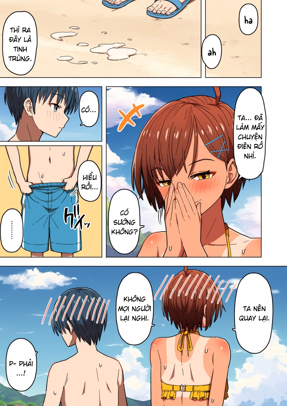 Đọc truyện hentai Đi dã ngoại với lớp, tôi bị cướp luôn gấu - Oneshot mất