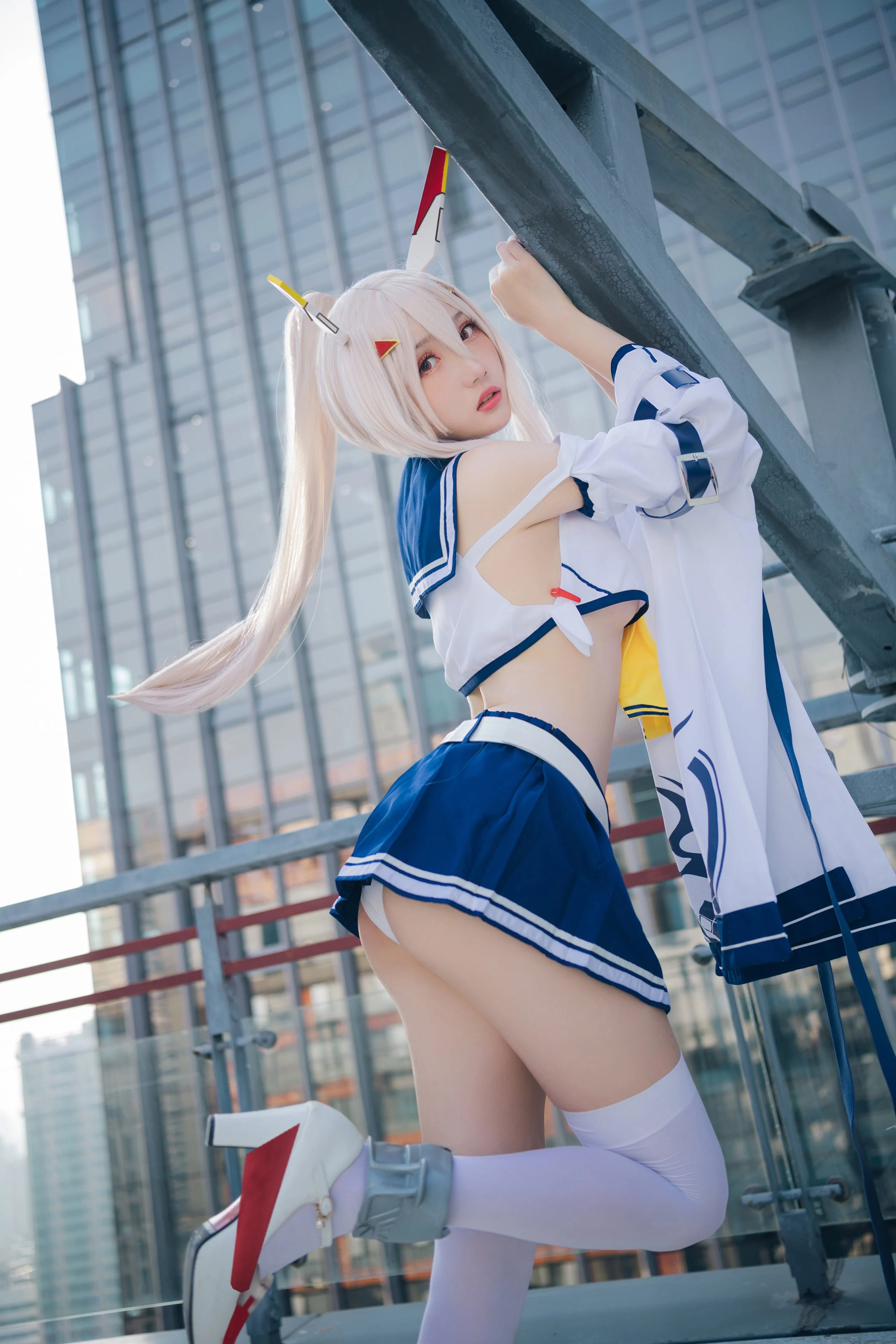 Đọc truyện hentai Tuyển tập Albums siêu phẩm Cosplay - Chap 665 - Guashi Sauce - Ayanami (Azur Lane)