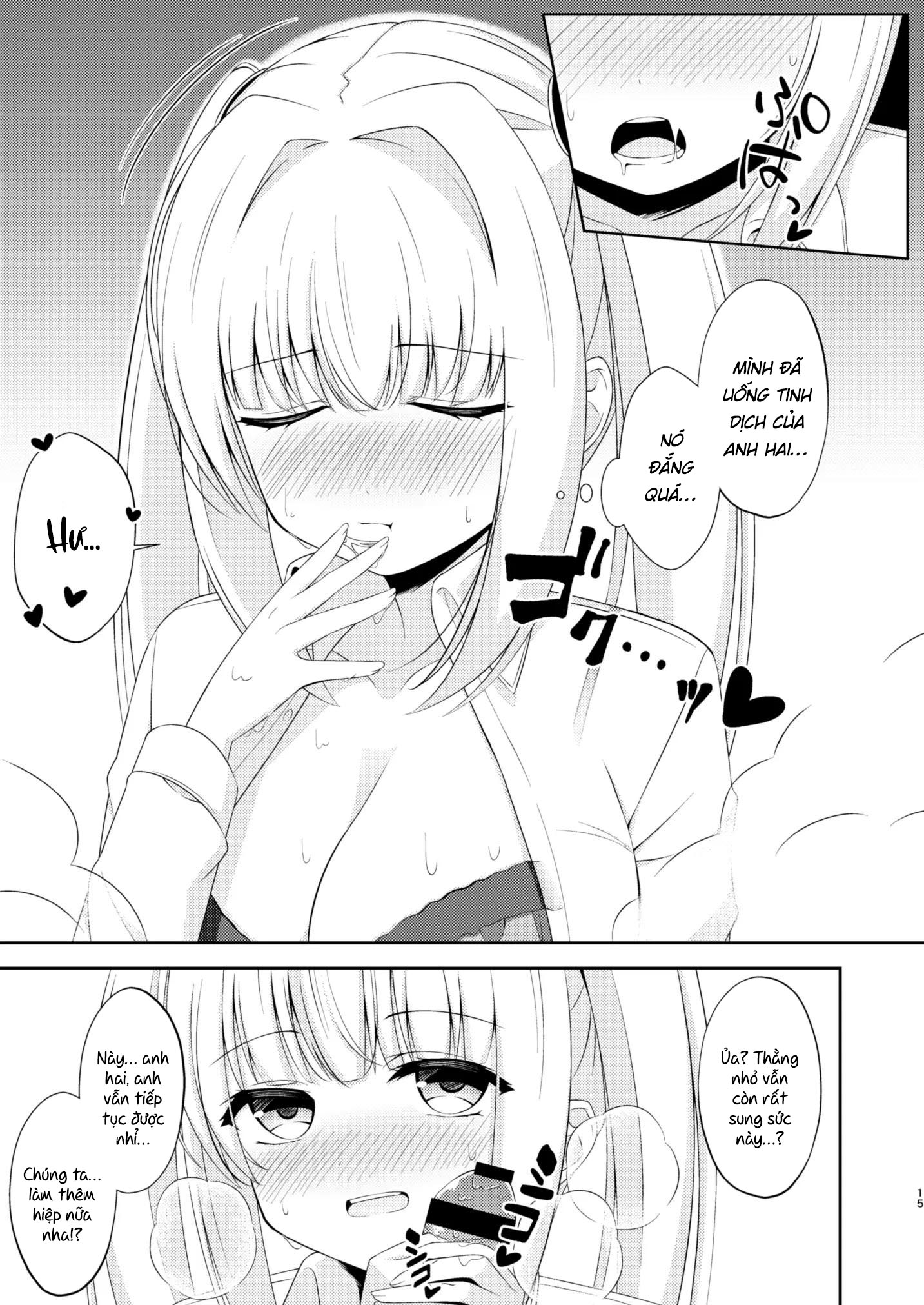 Đọc truyện hentai Cô em gái dẫm đãng chỉ làm tình với anh trai của mình! - Chap 2