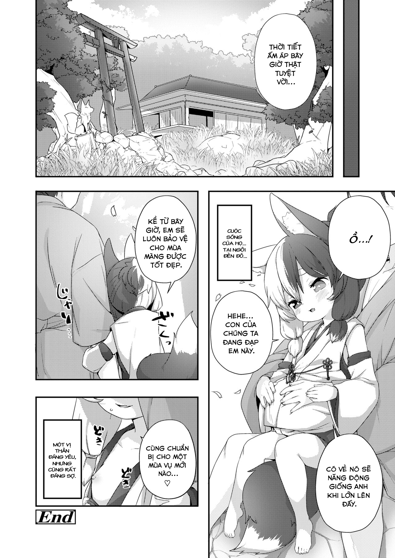 Đọc truyện hentai Vị thần của mùa vụ - Oneshot