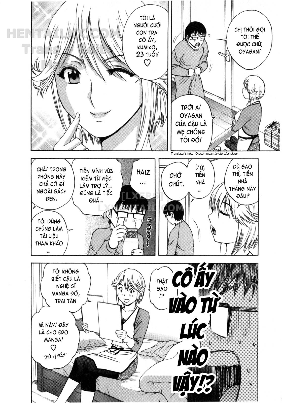 Đọc truyện hentai Life With Married Women Just Like A Manga - Chap 2