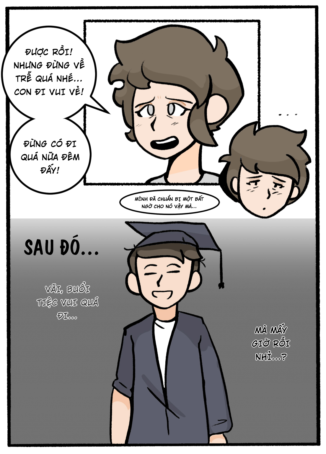 Đọc truyện hentai Ngày tốt nghiệp loạn luân - Oneshot