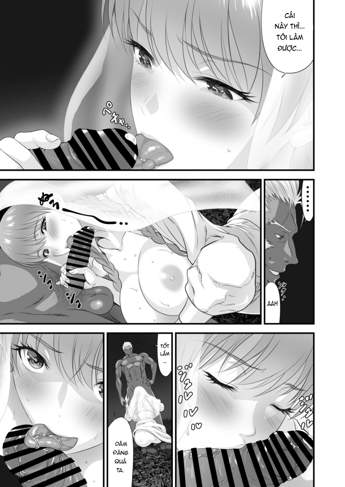 Đọc truyện hentai Netorare Yuusha no Yukusue Side Story - Oneshot - B