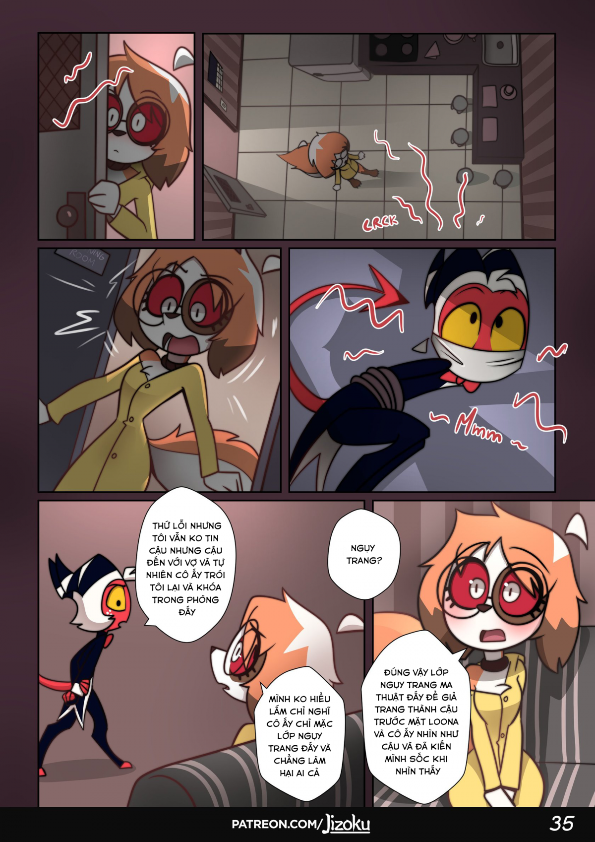 Đọc truyện hentai Một đêm với loona2 - Một đêm với loona2