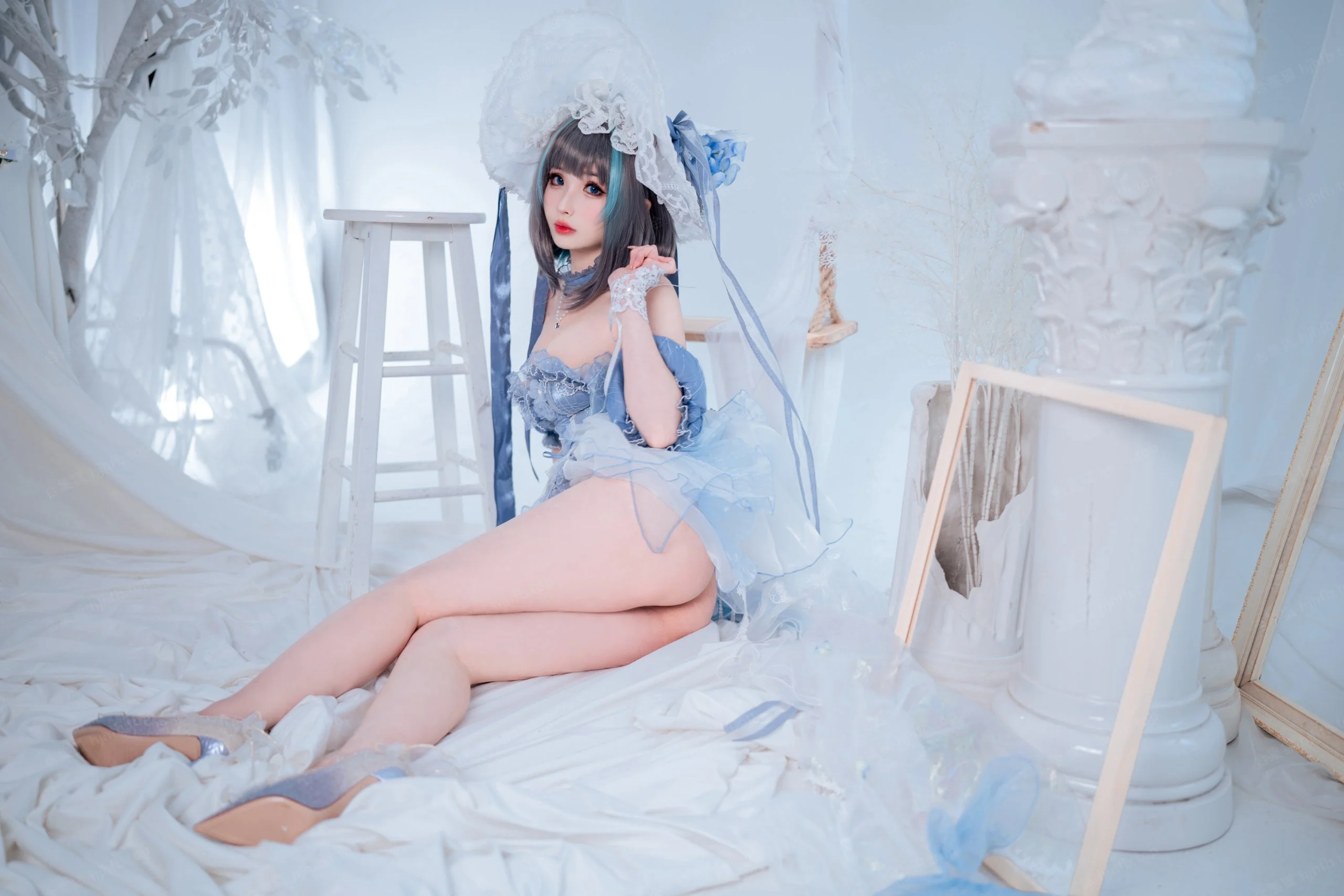 Đọc truyện hentai Tuyển tập Albums siêu phẩm Cosplay - Chap 579 - Ryoko - Cheshire Ice Princess