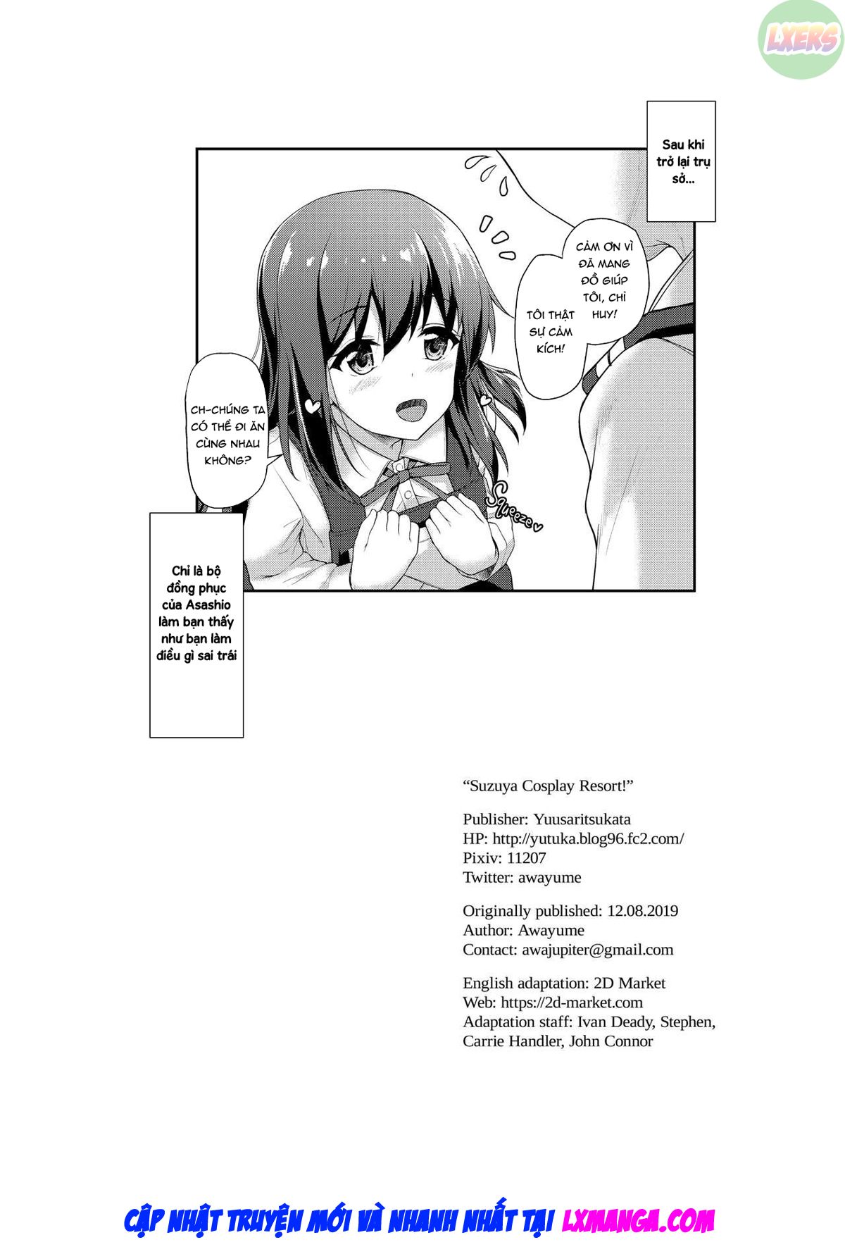 Đọc truyện hentai Suzuya tới khu nghỉ dưỡng học khóa tình dục - Oneshot