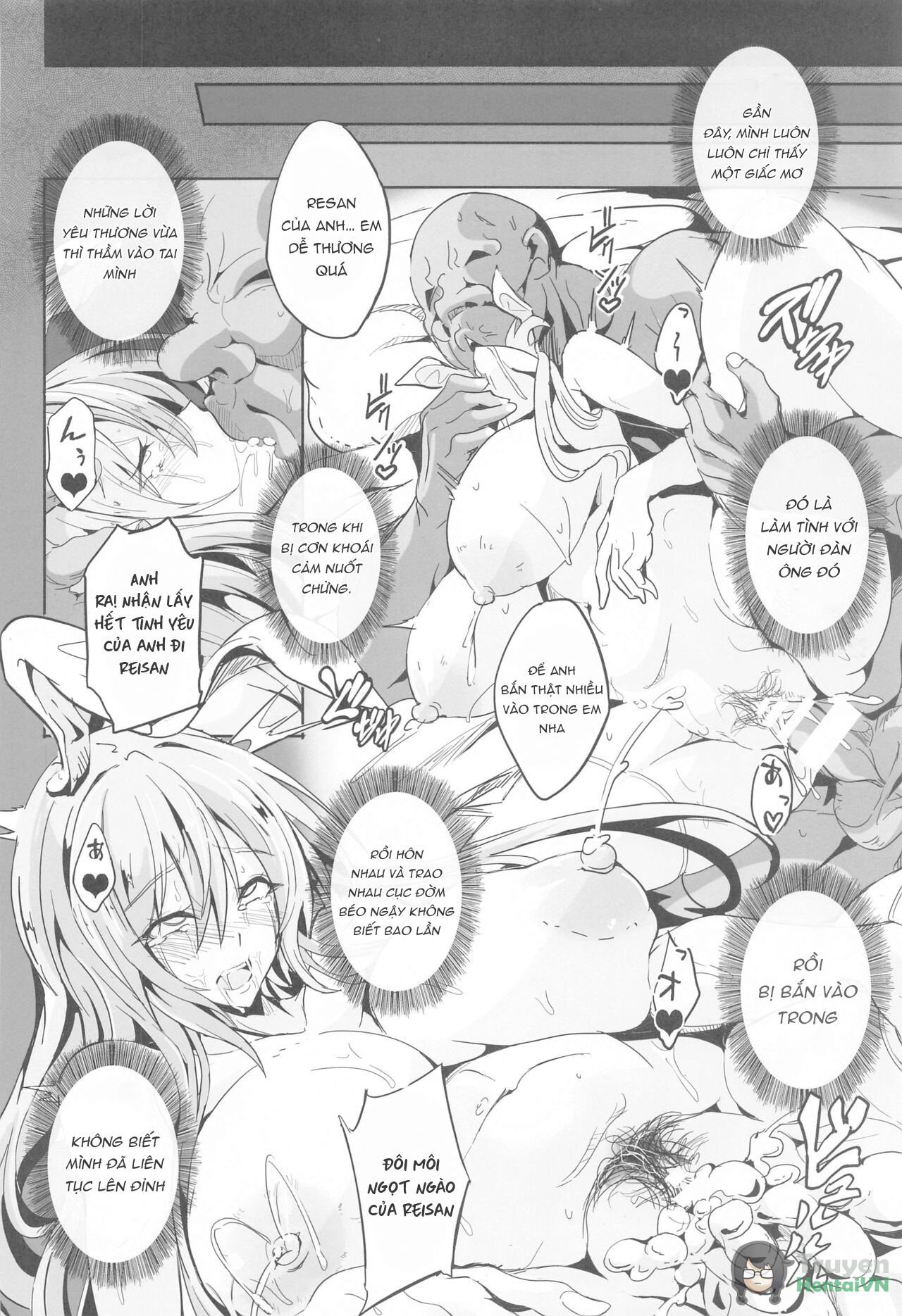 Đọc truyện hentai Bé thỏ dâm đãng bị yểm bùa yêu - Oneshot