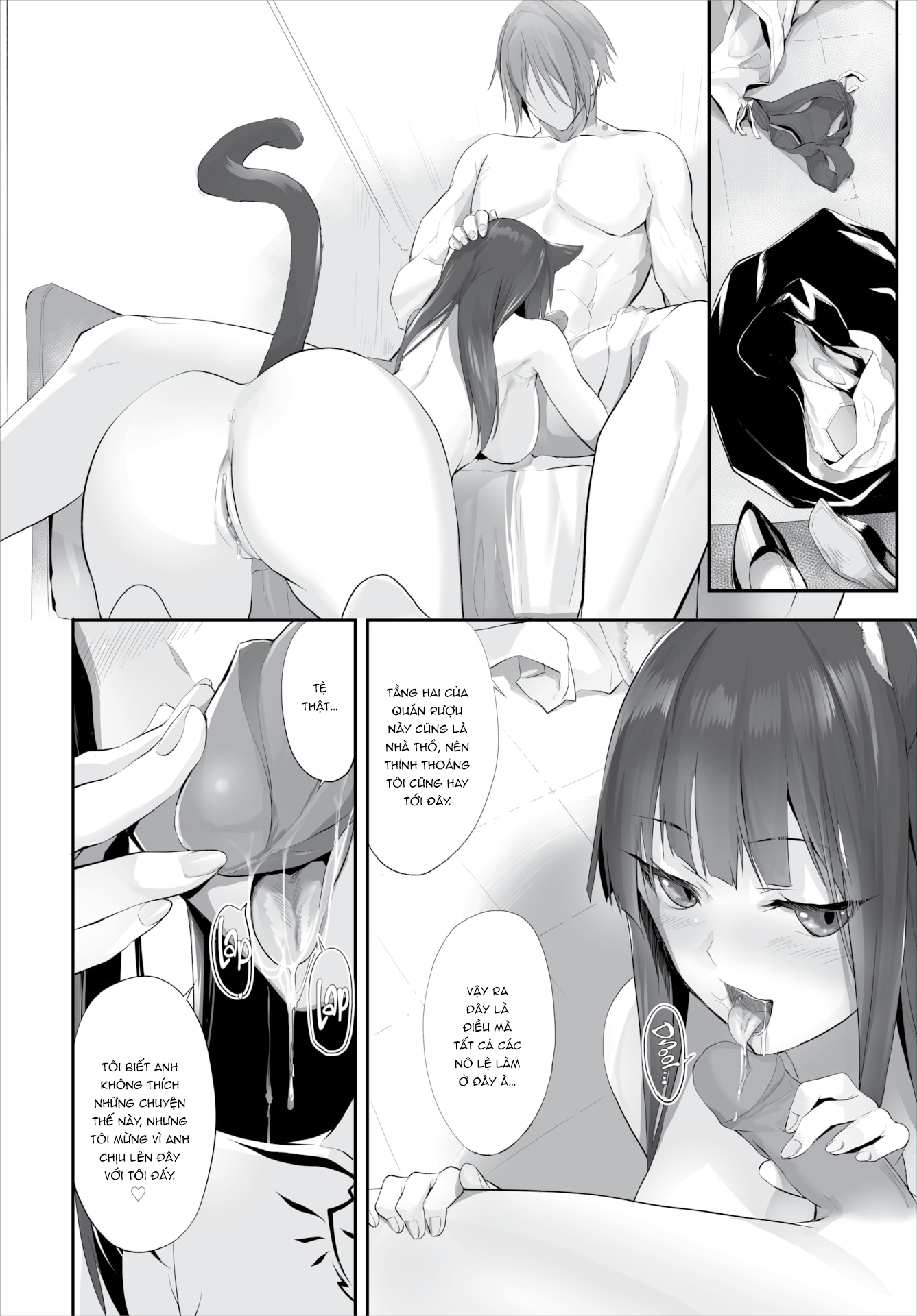 Đọc truyện hentai Nô lệ tai mèo - Chap 10