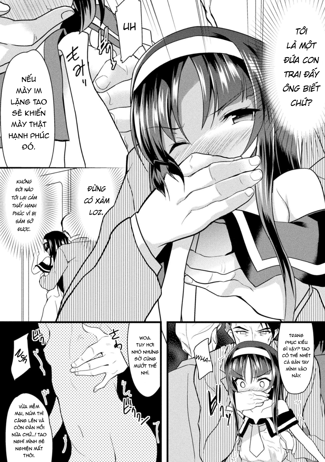 Đọc truyện hentai Kaisoku Kyuukou Kyousei Fuck - Rapid Express Forced Fuck - Oneshot