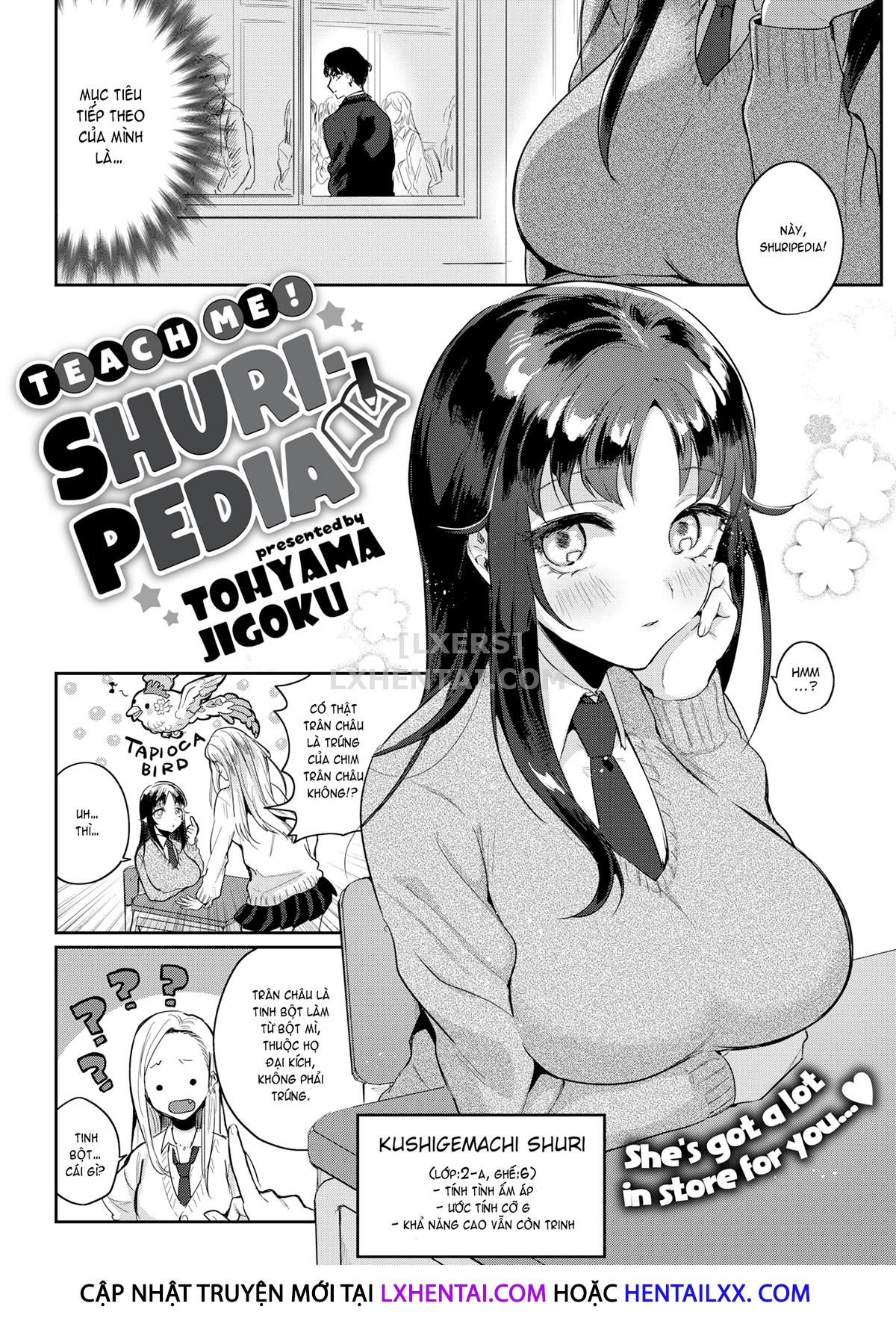 Đọc truyện hentai Teach Me! Shuripedia - Oneshot
