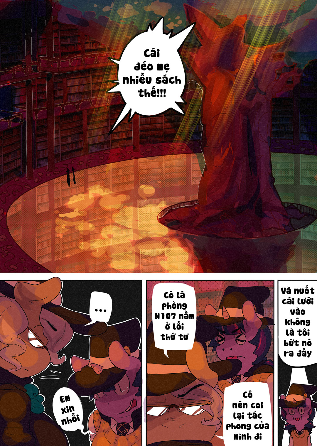 Đọc truyện hentai Học viện kì lân. - Chap 1