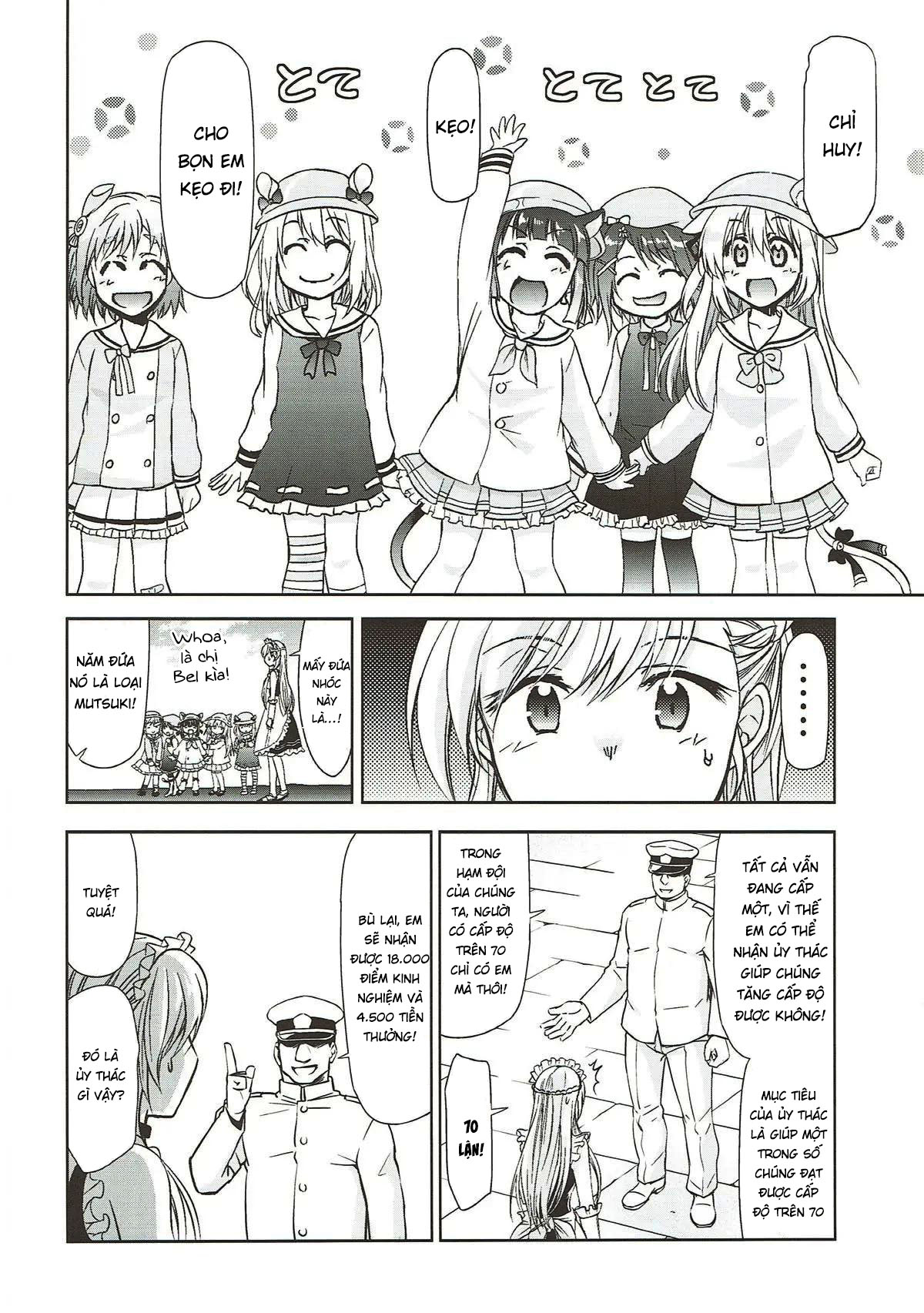 Đọc truyện hentai Công việc dọn dẹp vật liệu thượng cấp của Belfast - Oneshot nứng