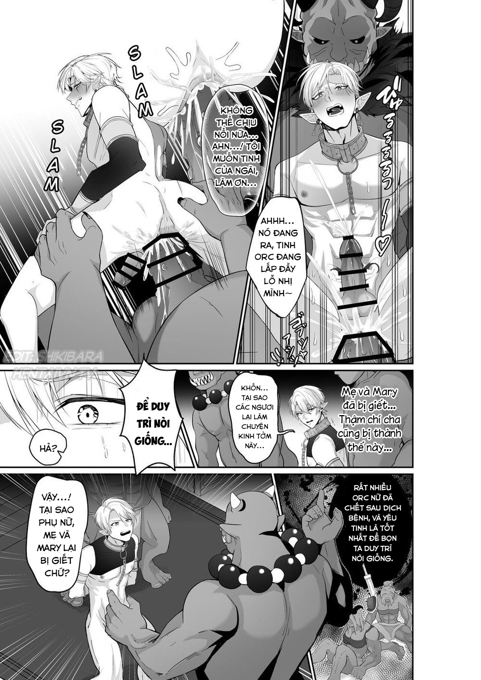 Đọc truyện hentai Niềm vui sụp đổ của các hoàng tử yêu tinh - Oneshot