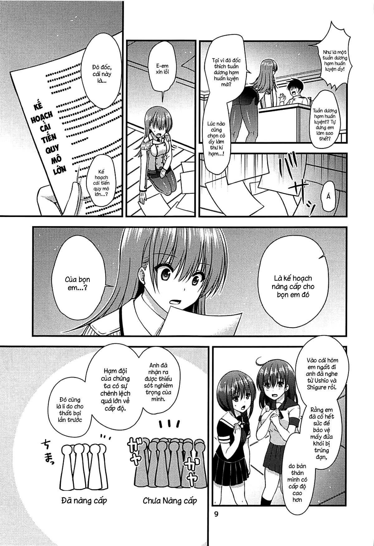 Đọc truyện hentai Yakimochi Ooi to Renjun to (Kantai Collection) - Oneshot