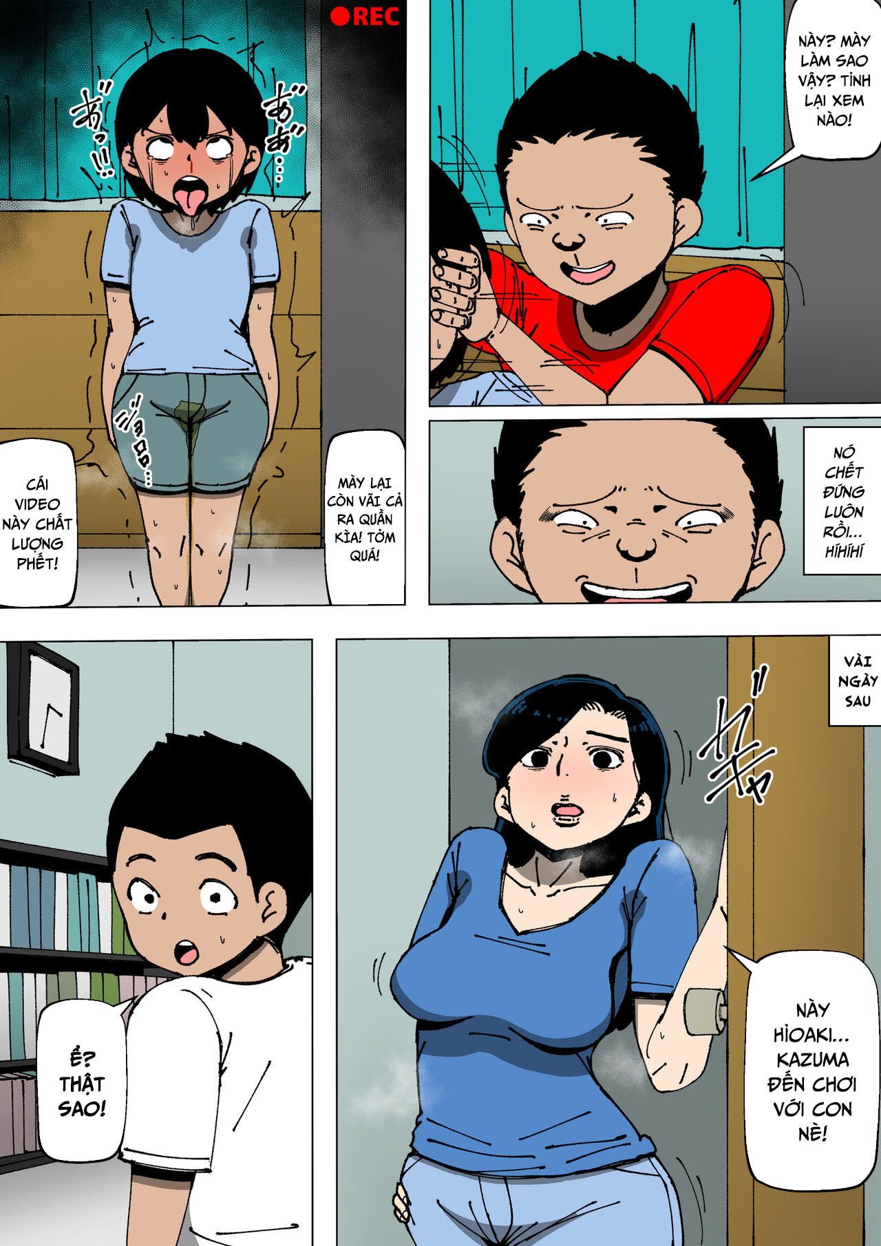 Đọc truyện hentai Bạn thịt mẹ tôi? Tôi chơi mẹ bạn - Oneshot