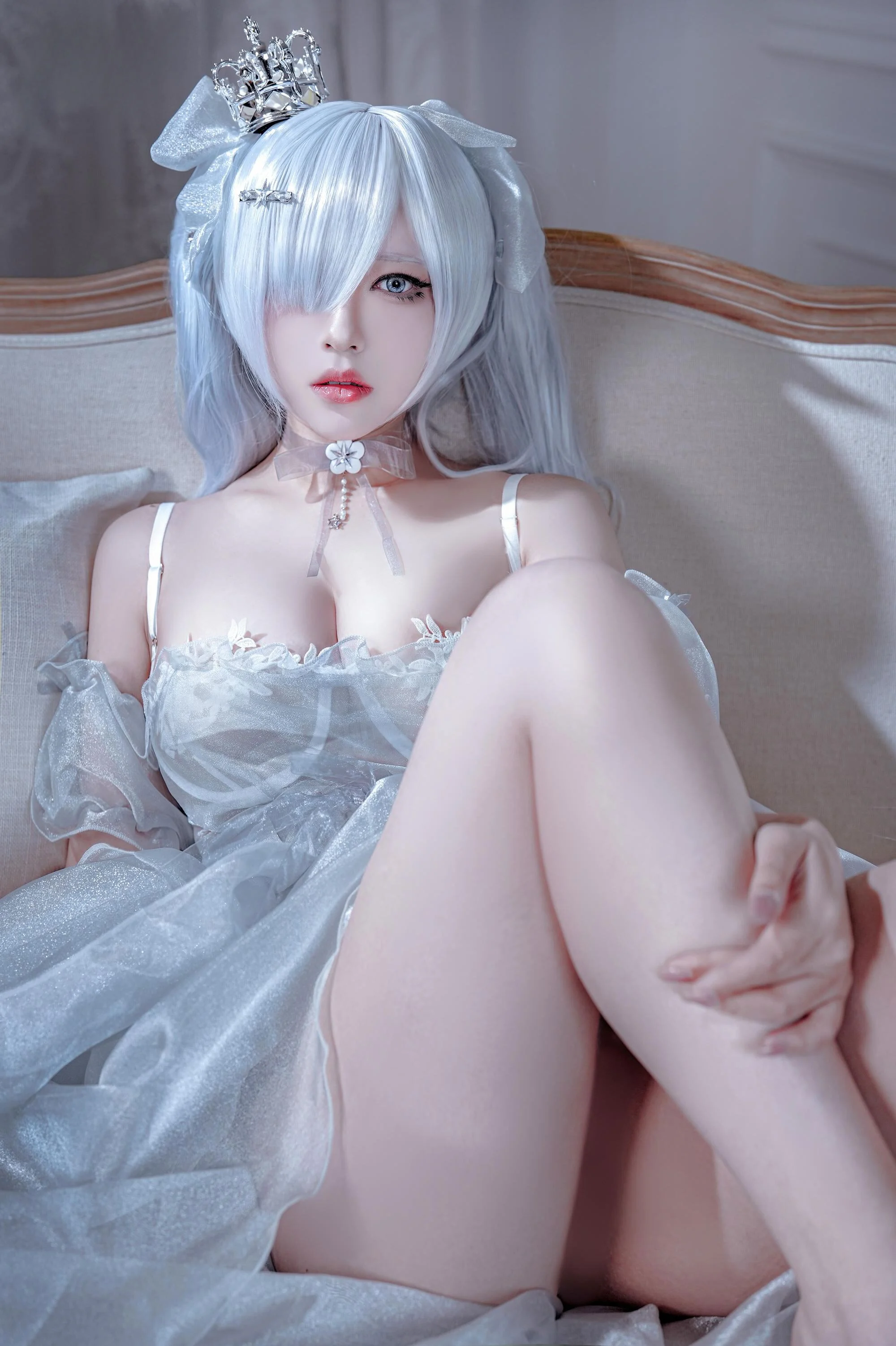Đọc truyện hentai Tuyển tập Albums siêu phẩm Cosplay - Chap 1446 - Half-and-half - Victory Goddess: Niki Cinderella