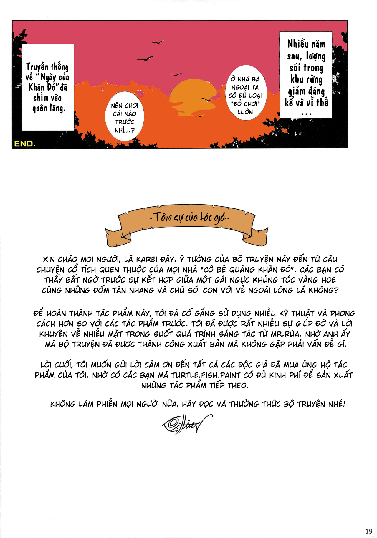 Đọc truyện hentai Cô bé quàng khăn đỏ-Chuyện cổ tích - Oneshot